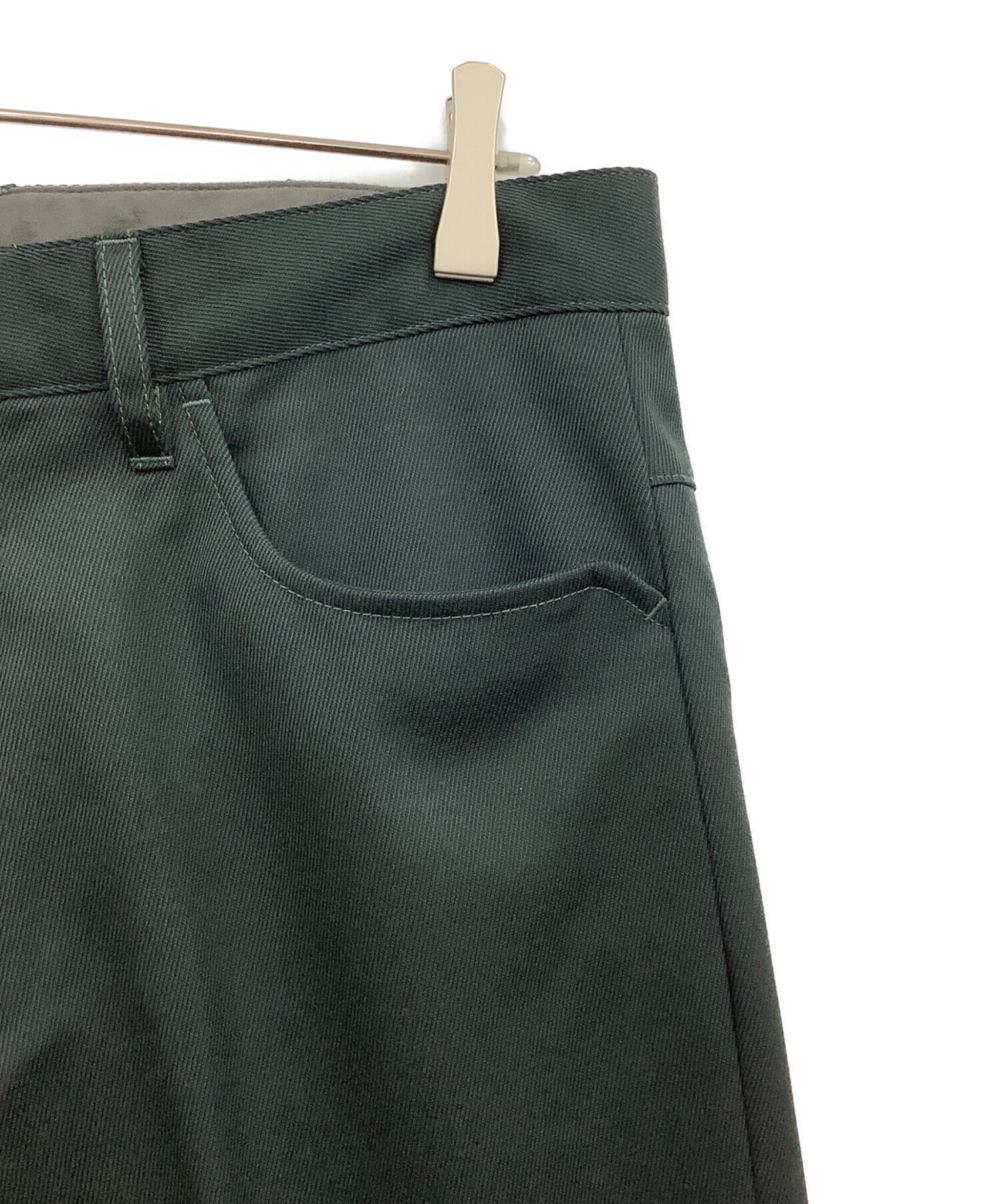 中古・古着通販】FARAH (ファーラー) ウールスラックス グリーン 