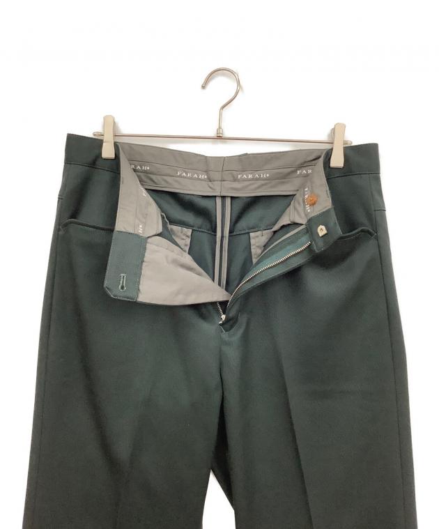 中古・古着通販】FARAH (ファーラー) ウールスラックス グリーン