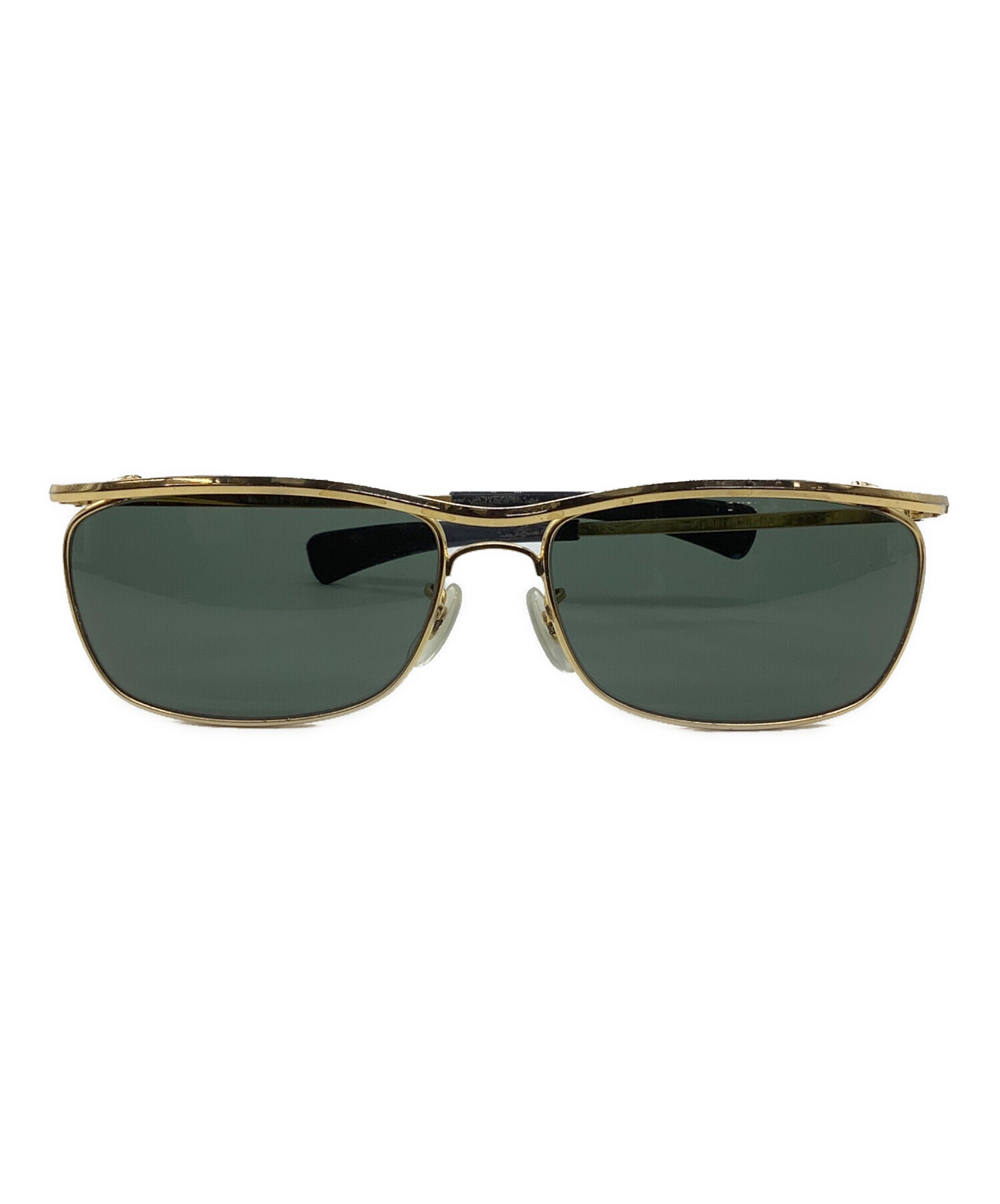 中古・古着通販】RAY-BAN (レイバン) サングラス ブラック×ゴールド 