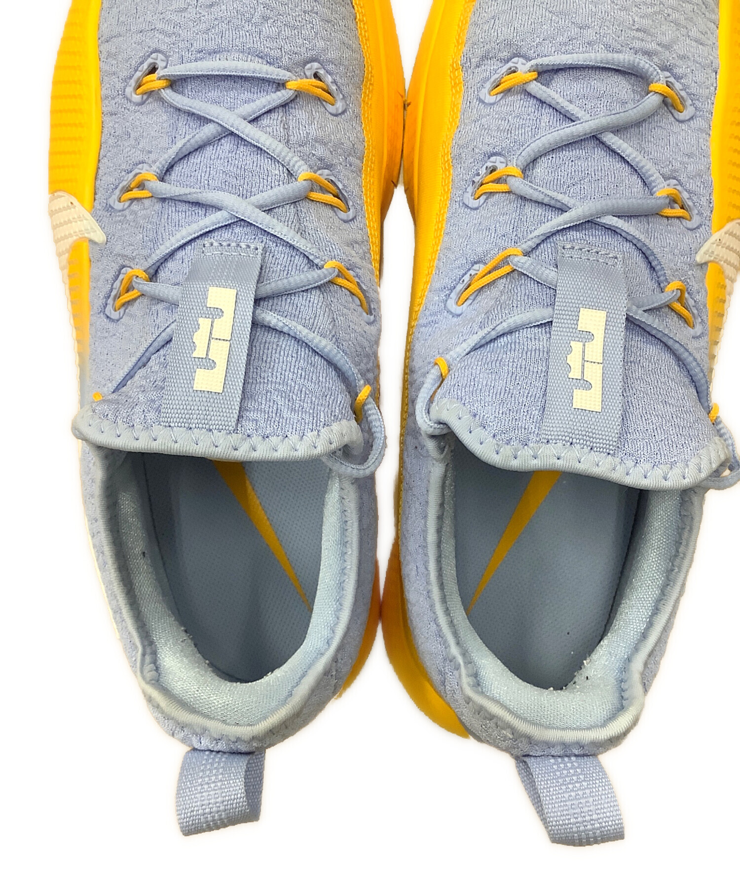 中古・古着通販】NIKE (ナイキ) ランニングシューズ ブルー×イエロー