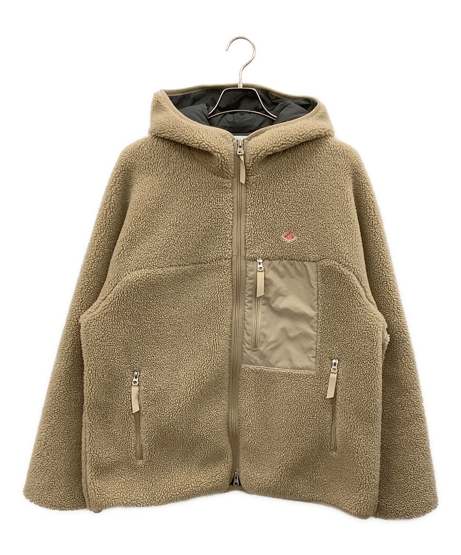 中古・古着通販】DANTON (ダントン) ボアフリースジャケット ベージュ 