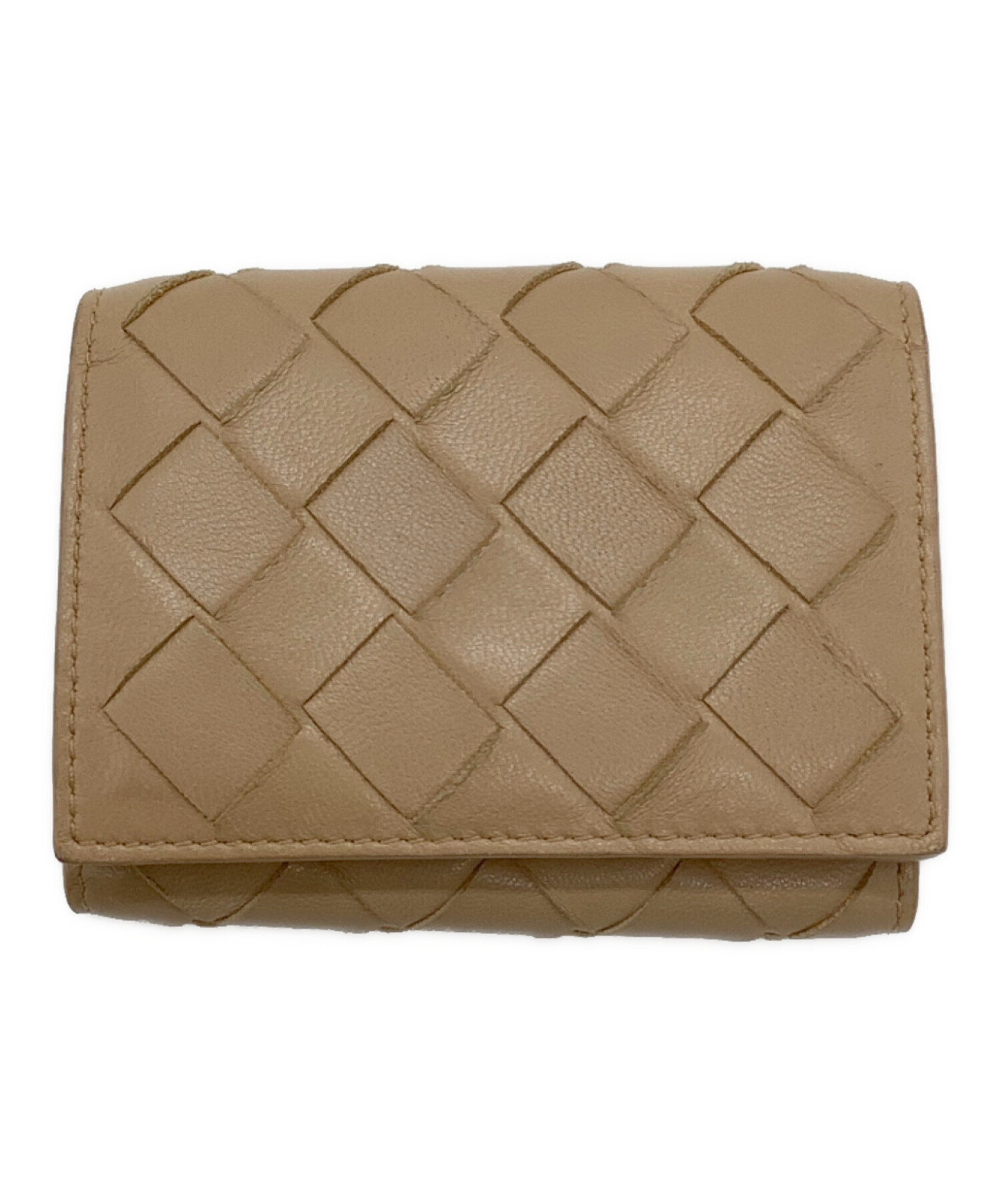 中古・古着通販】BOTTEGA VENETA (ボッテガベネタ) 3つ折り財布