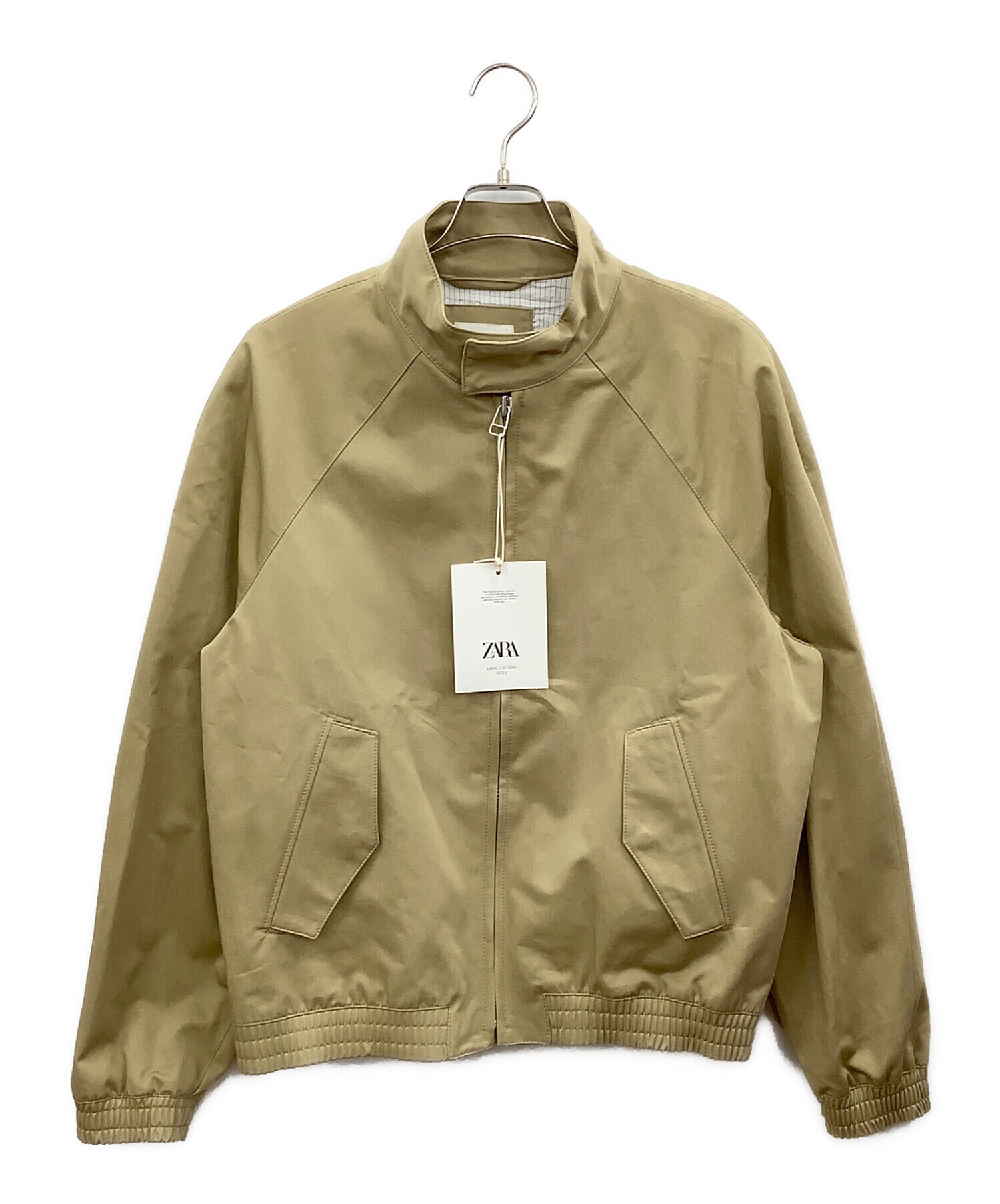 中古・古着通販】ZARA (ザラ) スイングトップ ベージュ サイズ:M