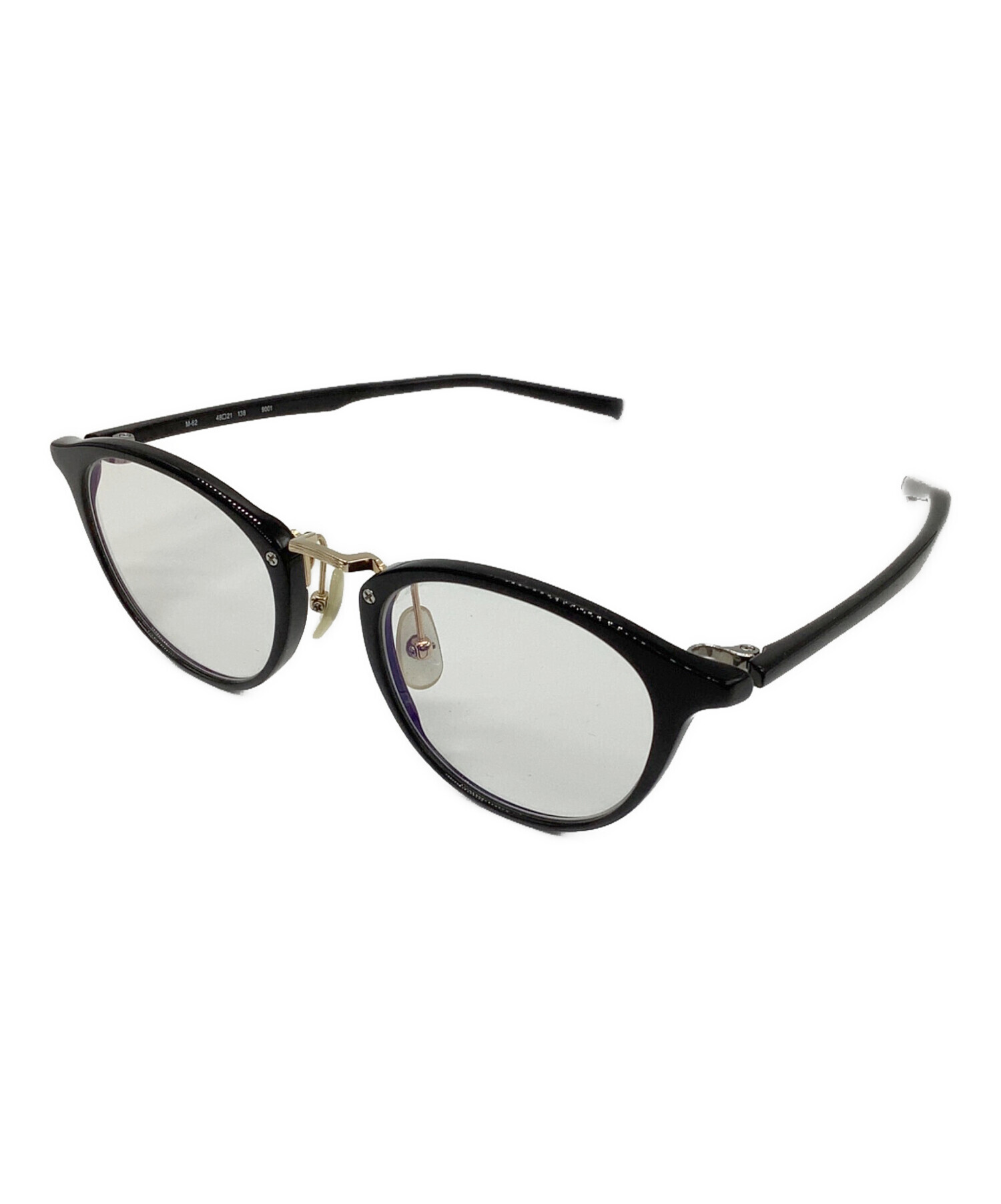 中古・古着通販】999.9 (フォーナインズ) 眼鏡 ブラック サイズ:48□21