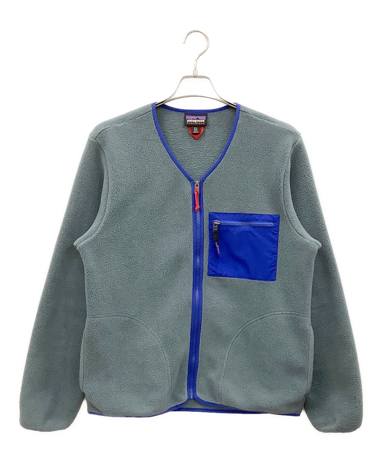 中古・古着通販】Patagonia (パタゴニア) シンチラカーディガン ブルー