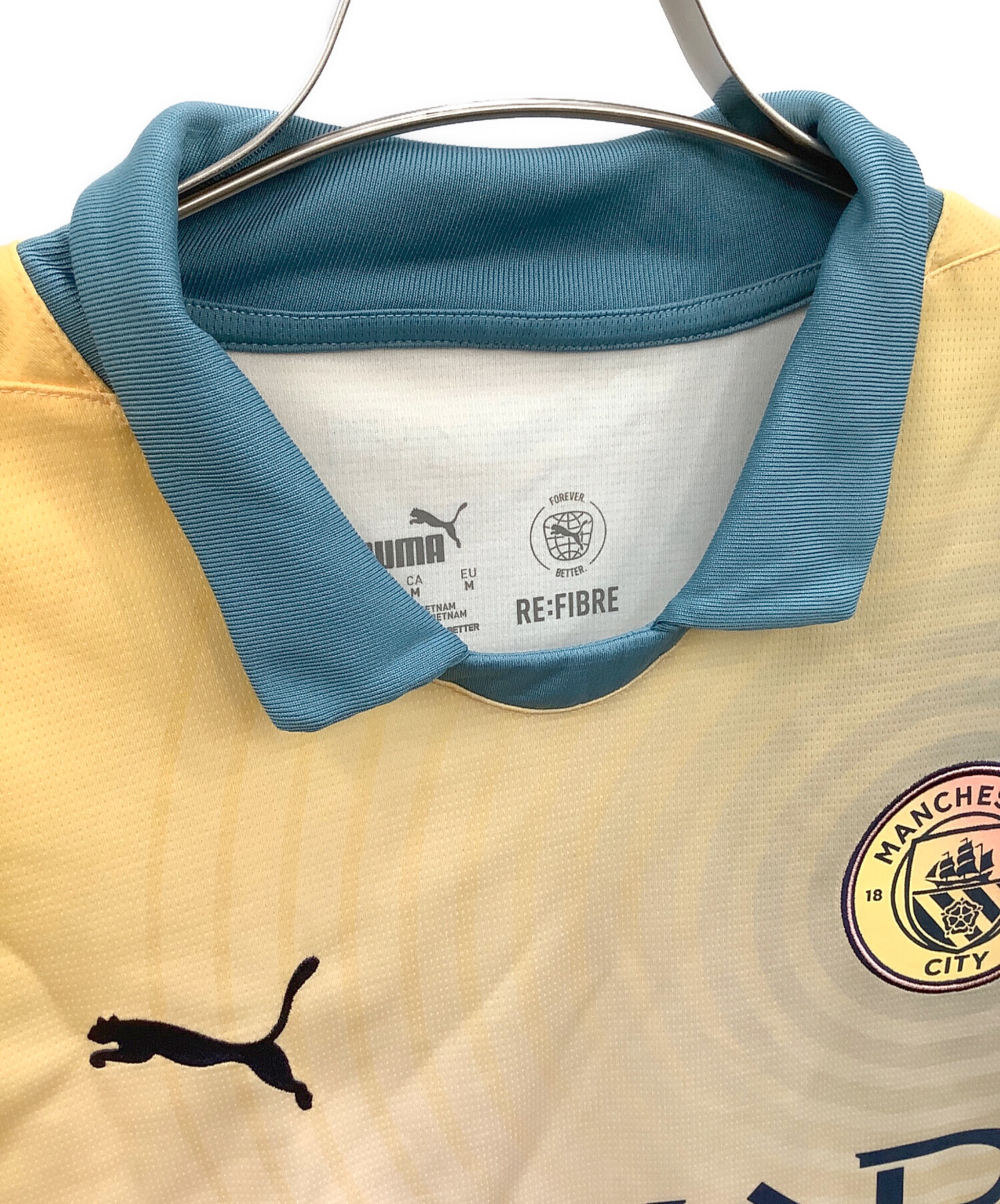 中古・古着通販】PUMA (プーマ) ゲームシャツ イエロー サイズ:M