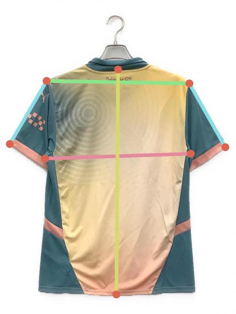 中古・古着通販】PUMA (プーマ) ゲームシャツ イエロー サイズ:M