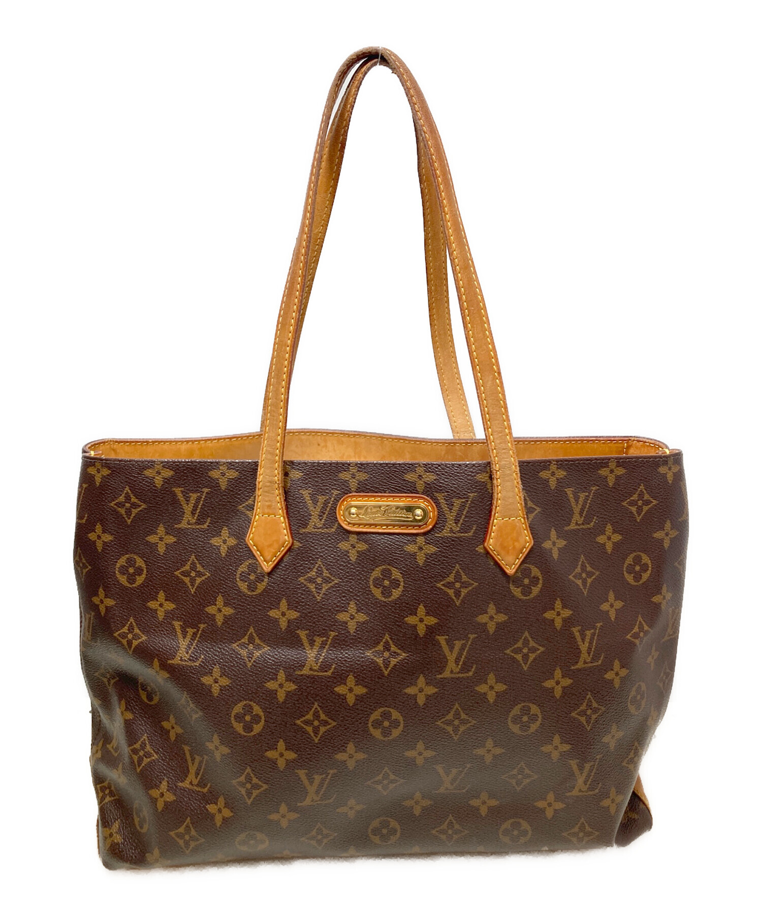 ルイヴィトン ウィルシャー MM 保存袋付き 中古・古着通販】LOUIS VUITTON (ルイ ヴィトン) トートバッグ/ウィル