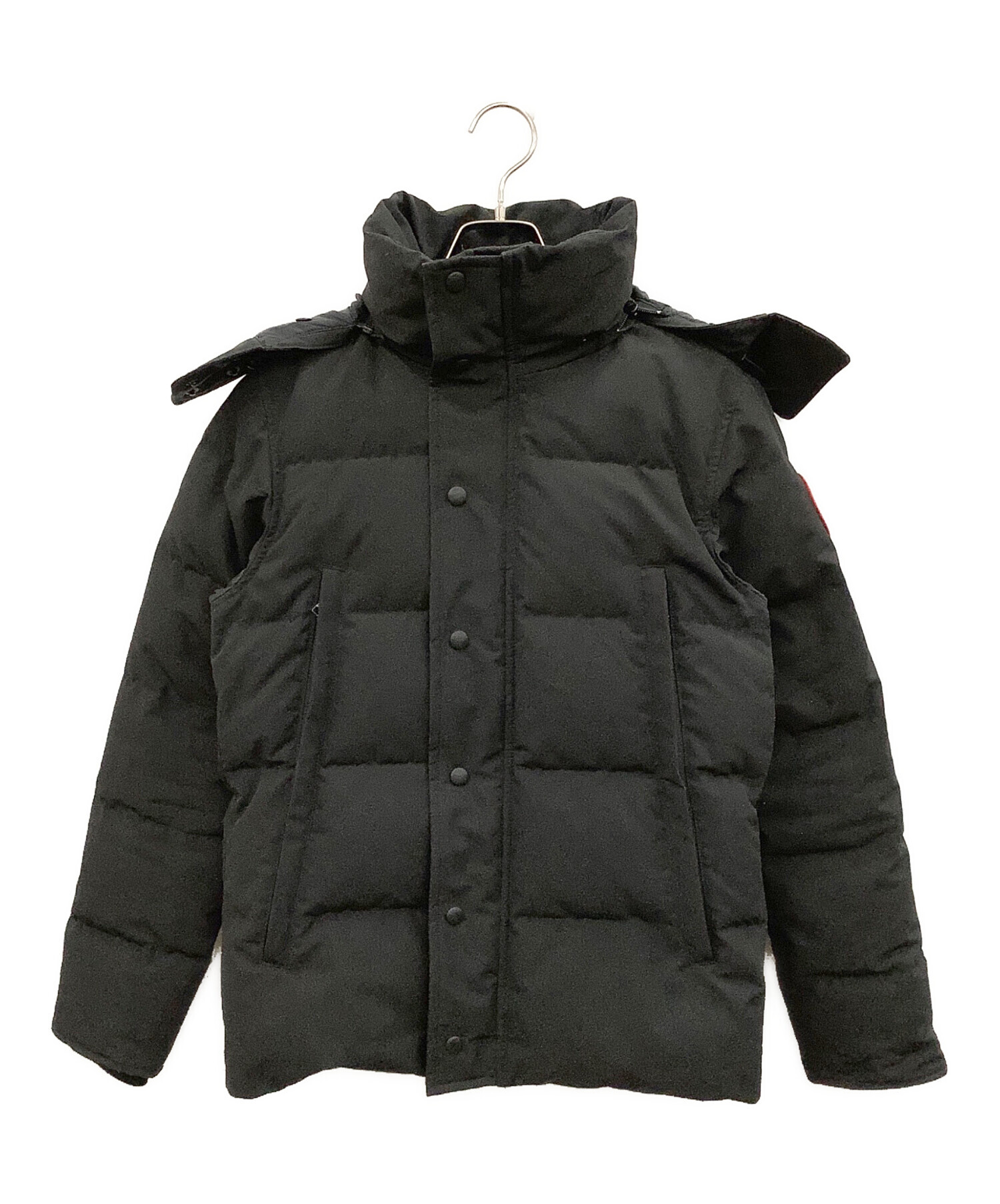 中古・古着通販】CANADA GOOSE (カナダグース) WYNDHAM PARKA ブラック 