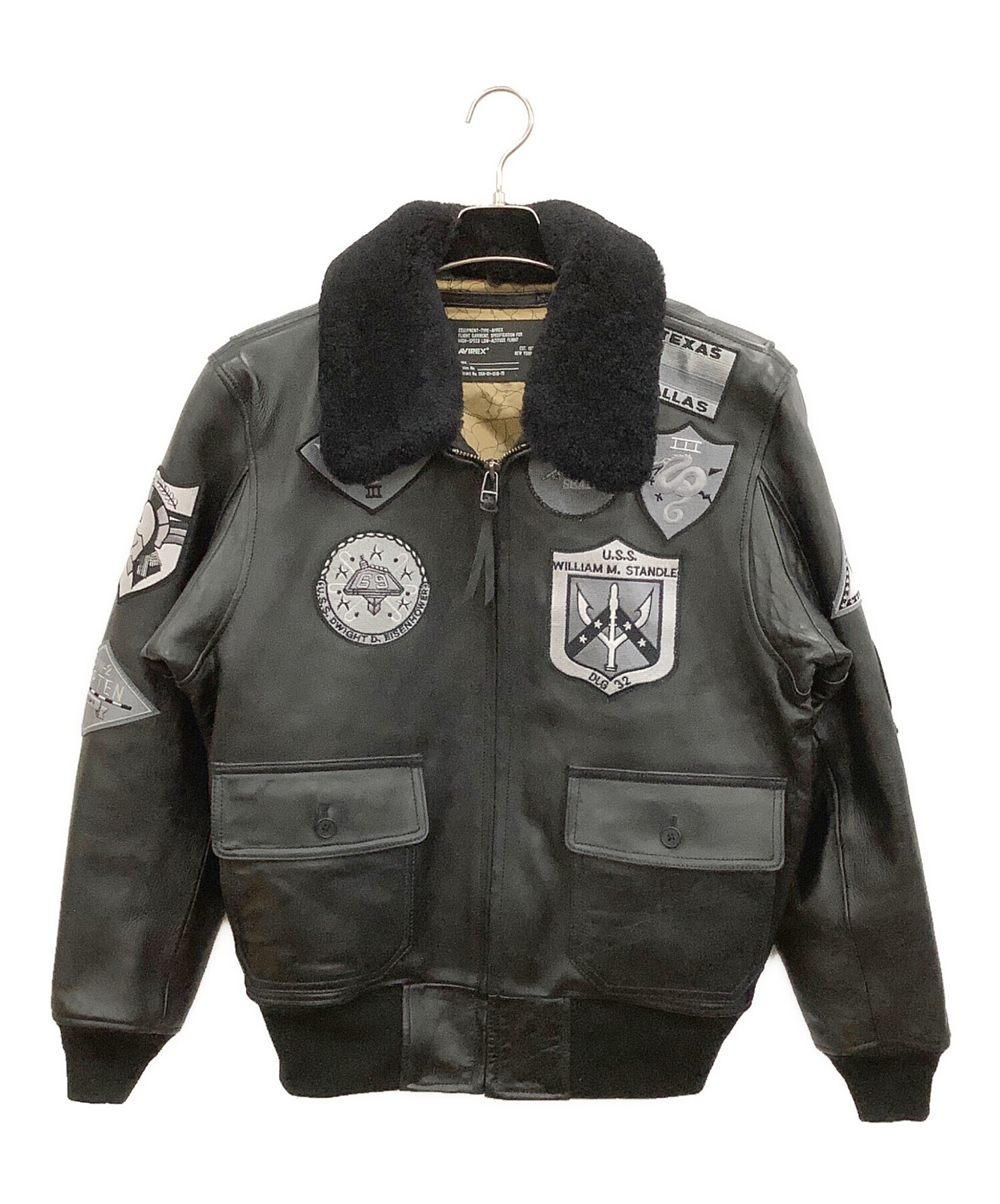 中古・古着通販】AVIREX (アヴィレックス) ラムレザージャケット