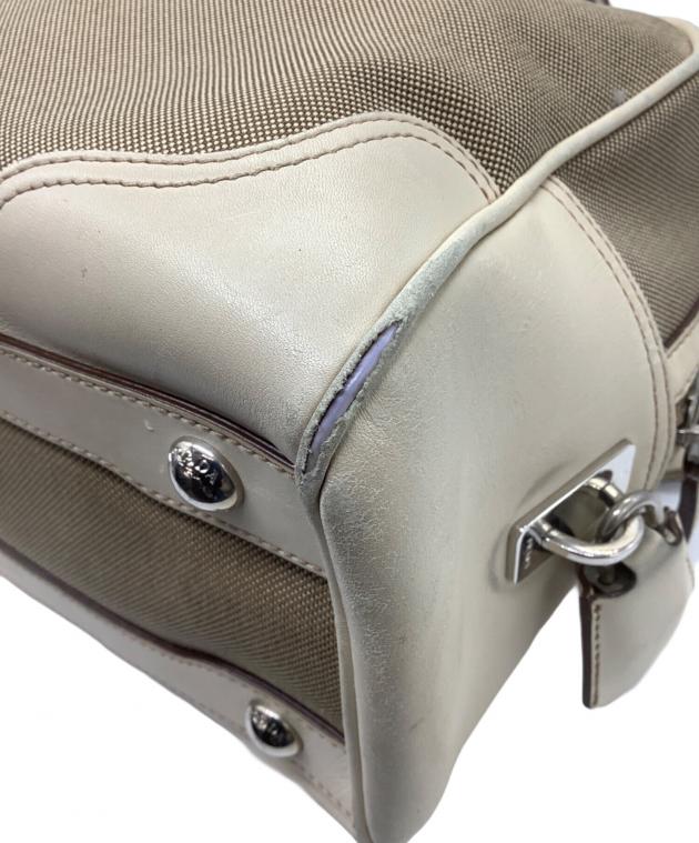 中古・古着通販】PRADA (プラダ) ボストンバッグ ベージュ サイズ