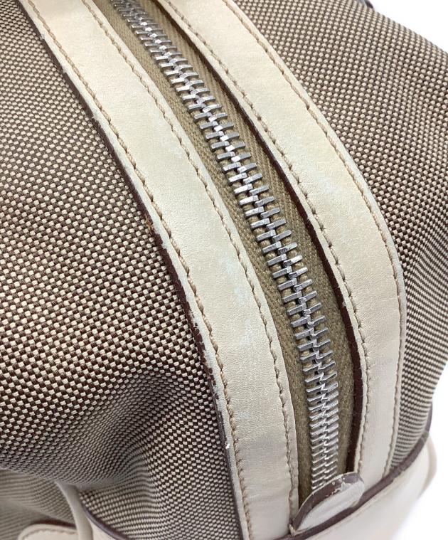 中古・古着通販】PRADA (プラダ) ボストンバッグ ベージュ サイズ