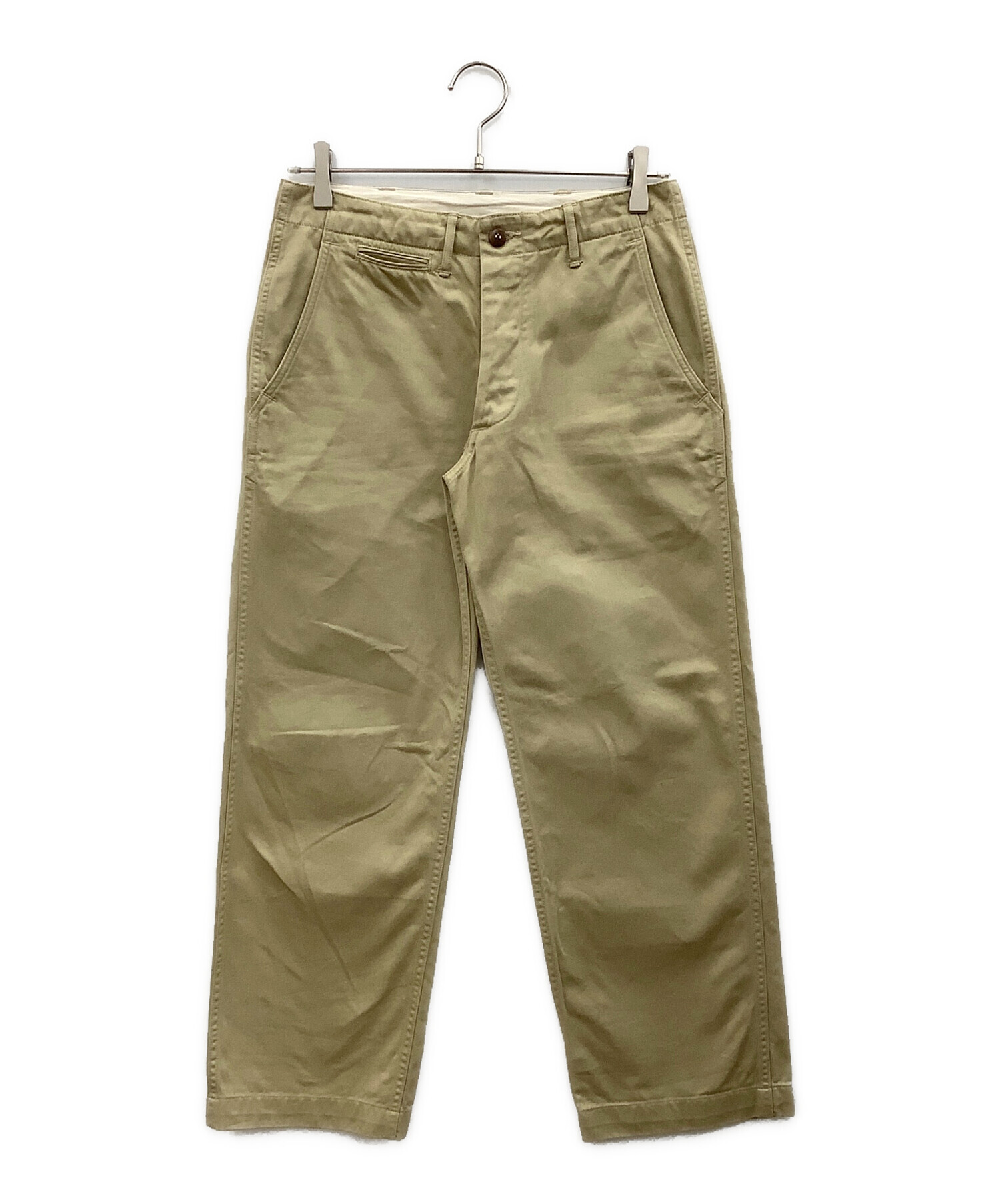 中古・古着通販】WAREHOUSE (ウエアハウス) チノパン ベージュ サイズ