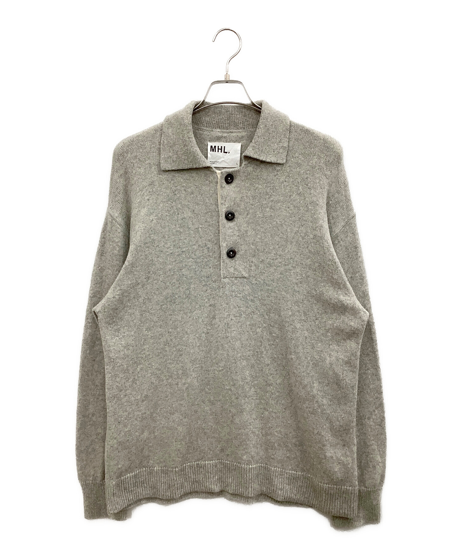 中古・古着通販】MHL (エムエイチエル) WASHABLE DRY WOOL KNITWEAR 