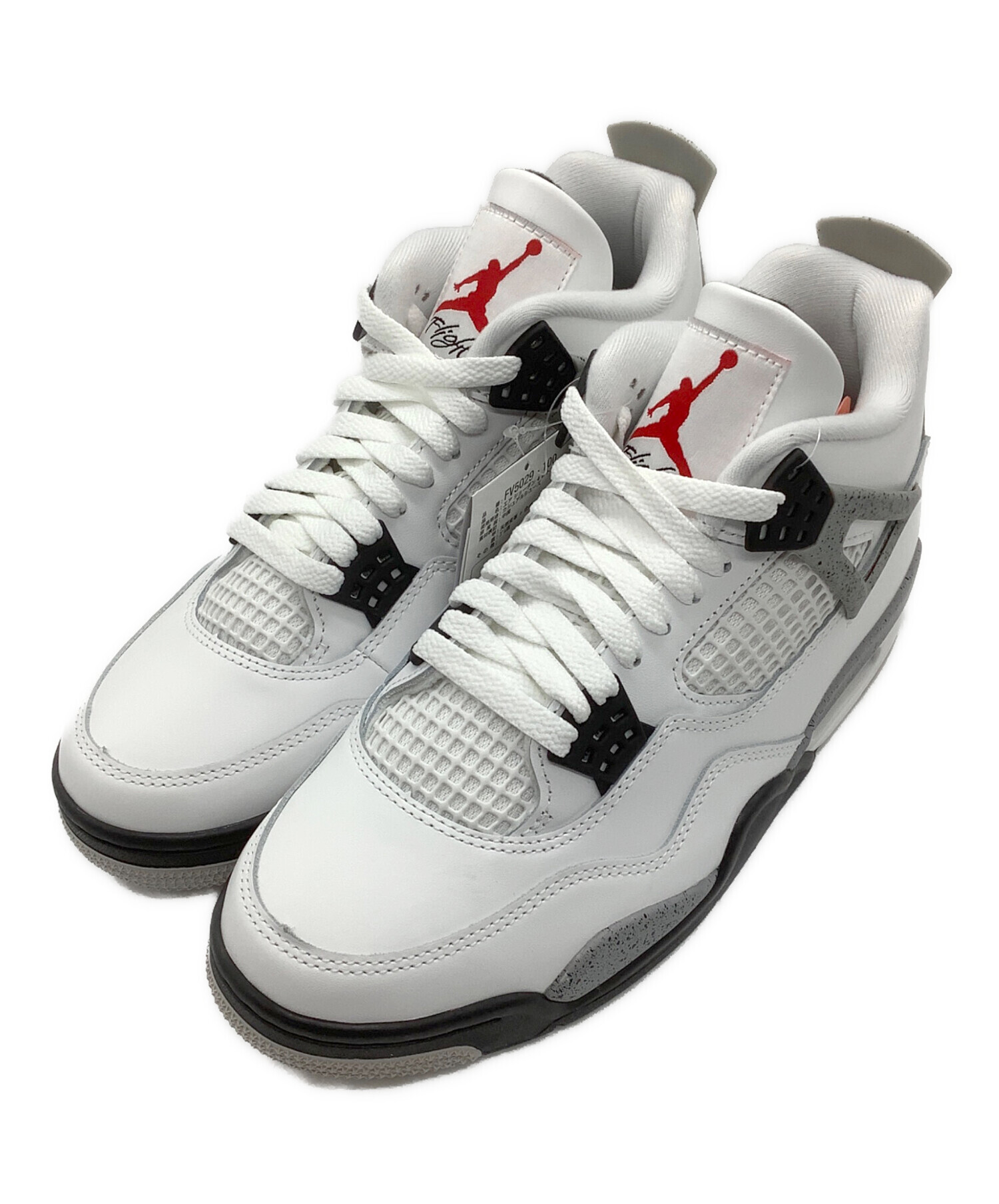 Nike サッカーシューズ ハイカット ホワイト・グレー 中古・古着通販】NIKE (ナイキ) ハイカットスニーカー グレー×ホワイト