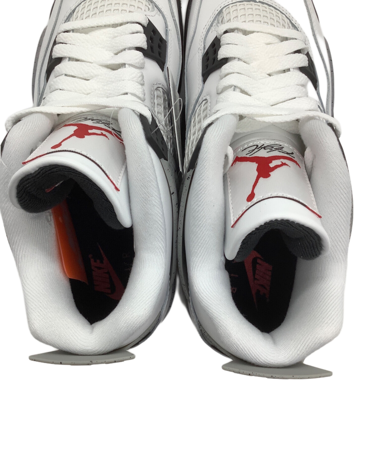 中古・古着通販】NIKE (ナイキ) ハイカットスニーカー グレー×ホワイト