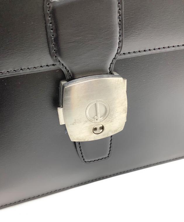 中古・古着通販】dunhill (ダンヒル) クラッチバッグ ブラック サイズ