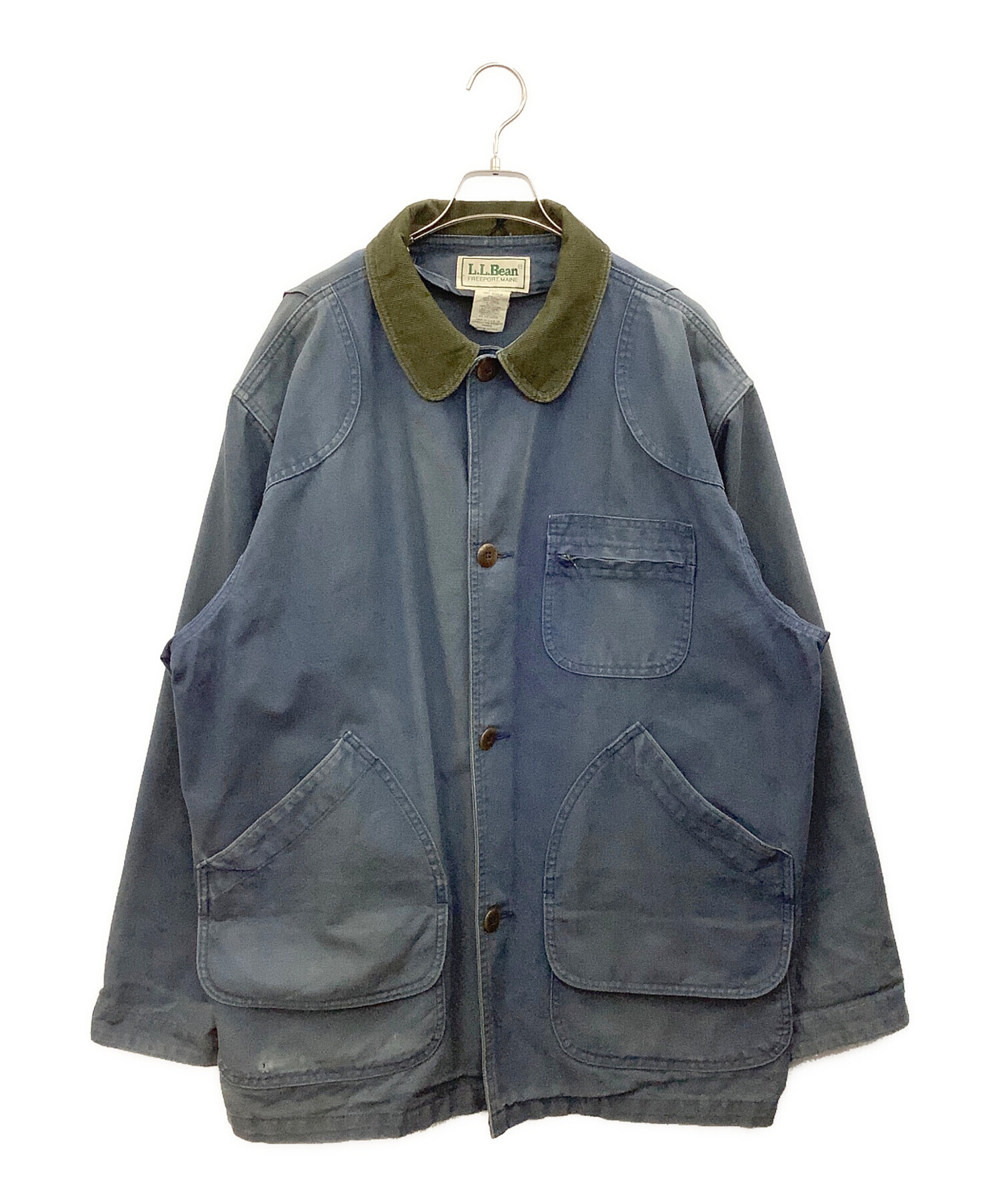 中古・古着通販】L.L.Bean (エルエルビーン) カバーオール インディゴ