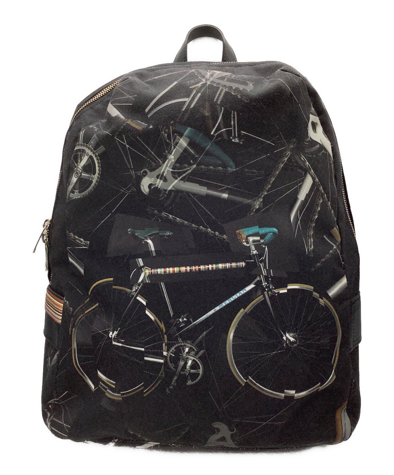中古・古着通販】PAUL SMITH (ポールスミス) リュック ブラック