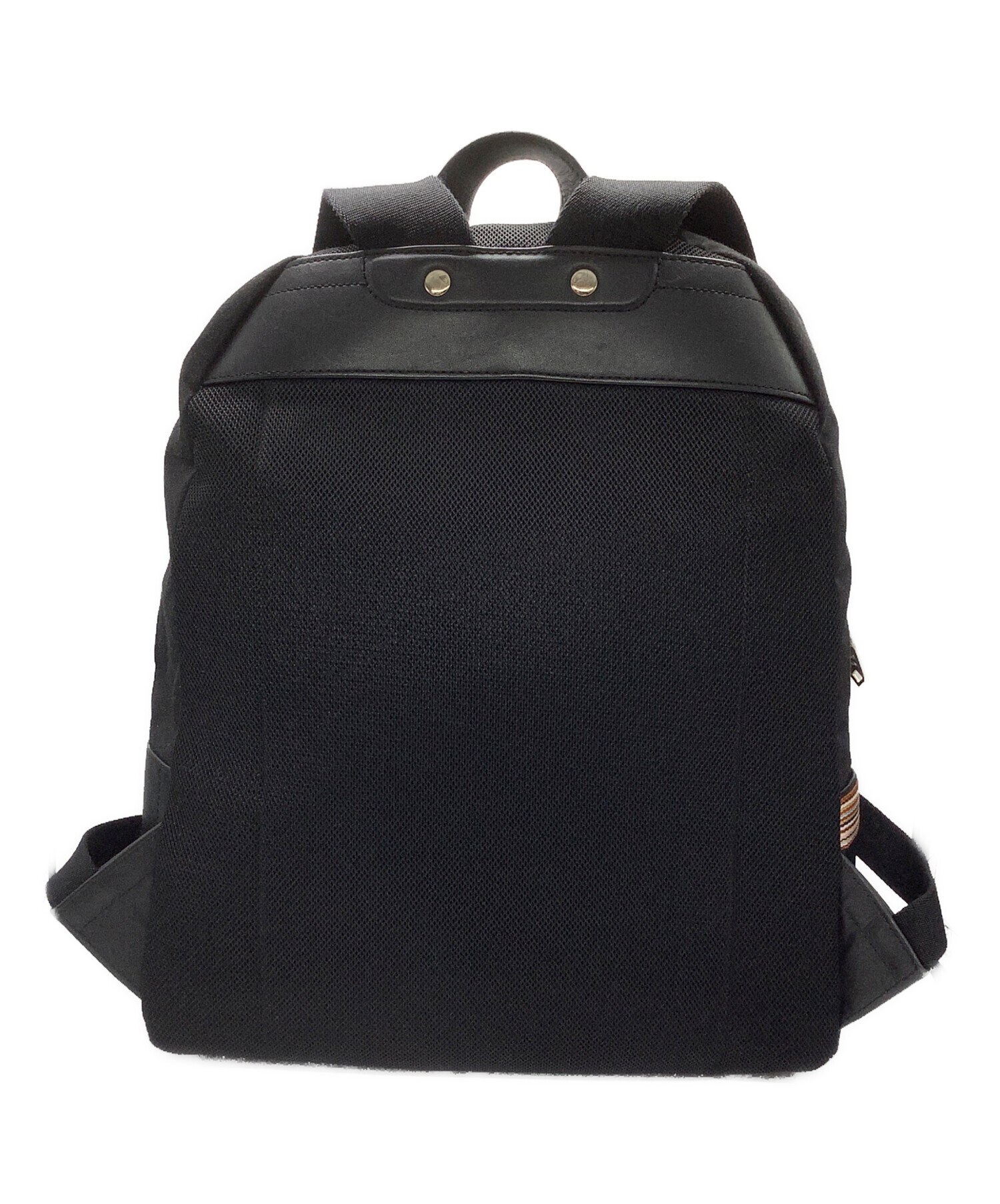 中古・古着通販】PAUL SMITH (ポールスミス) リュック ブラック
