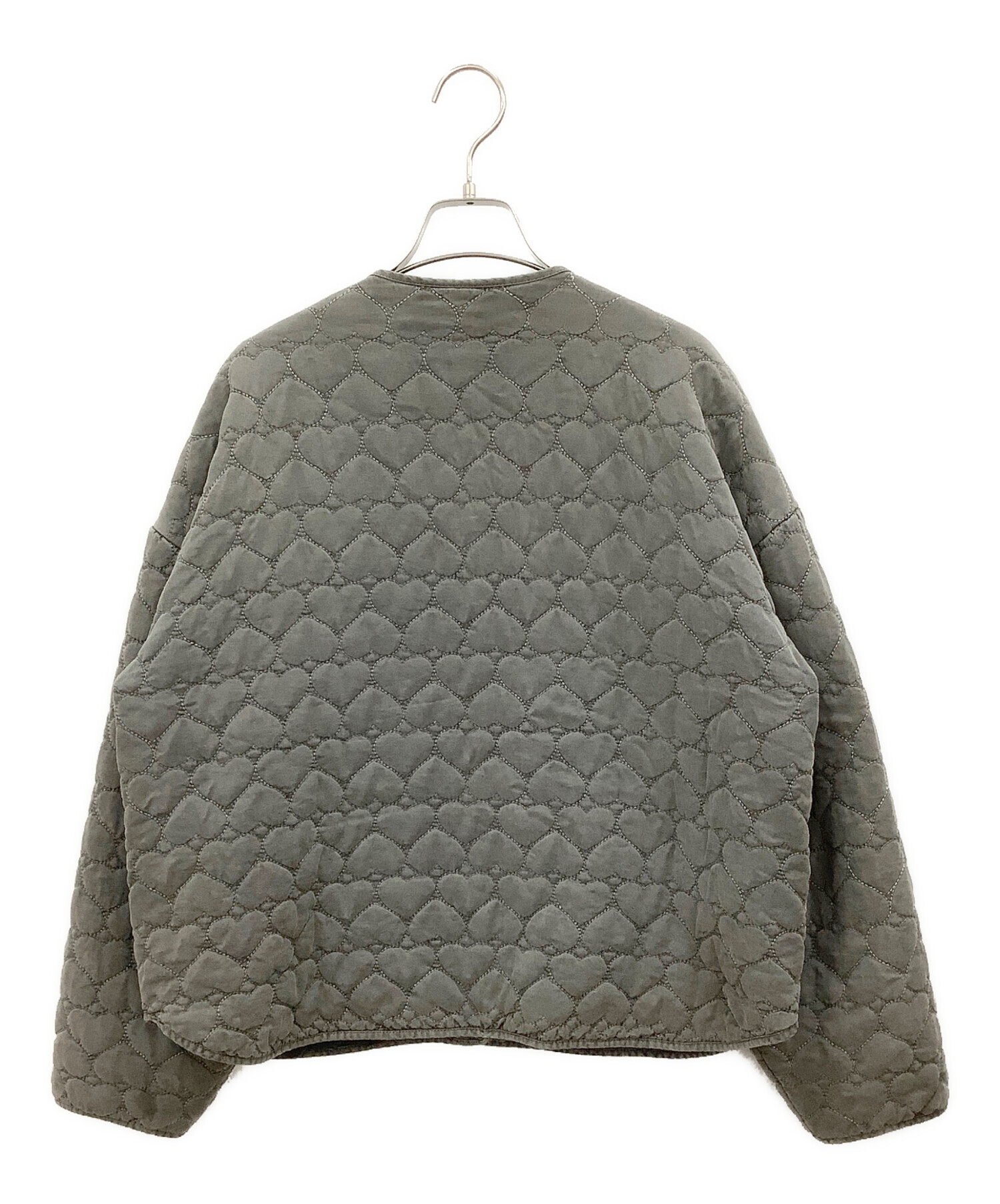 中古・古着通販】ZARA (ザラ) キルティングジャケット グレー サイズ:M 