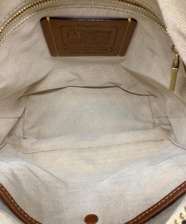 中古・古着通販】COACH (コーチ) ショルダーバッグ ブラック サイズ