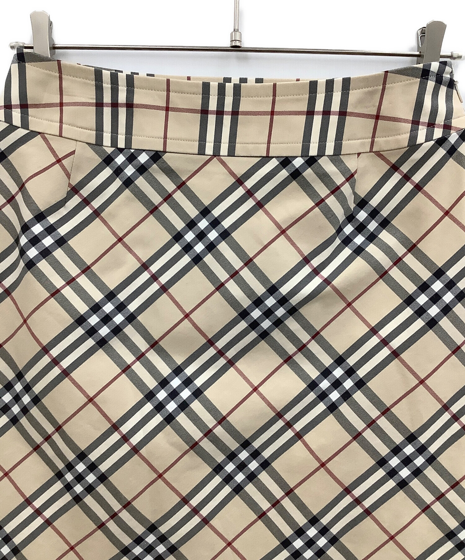 中古・古着通販】BURBERRY (バーバリー) ミディスカート ベージュ