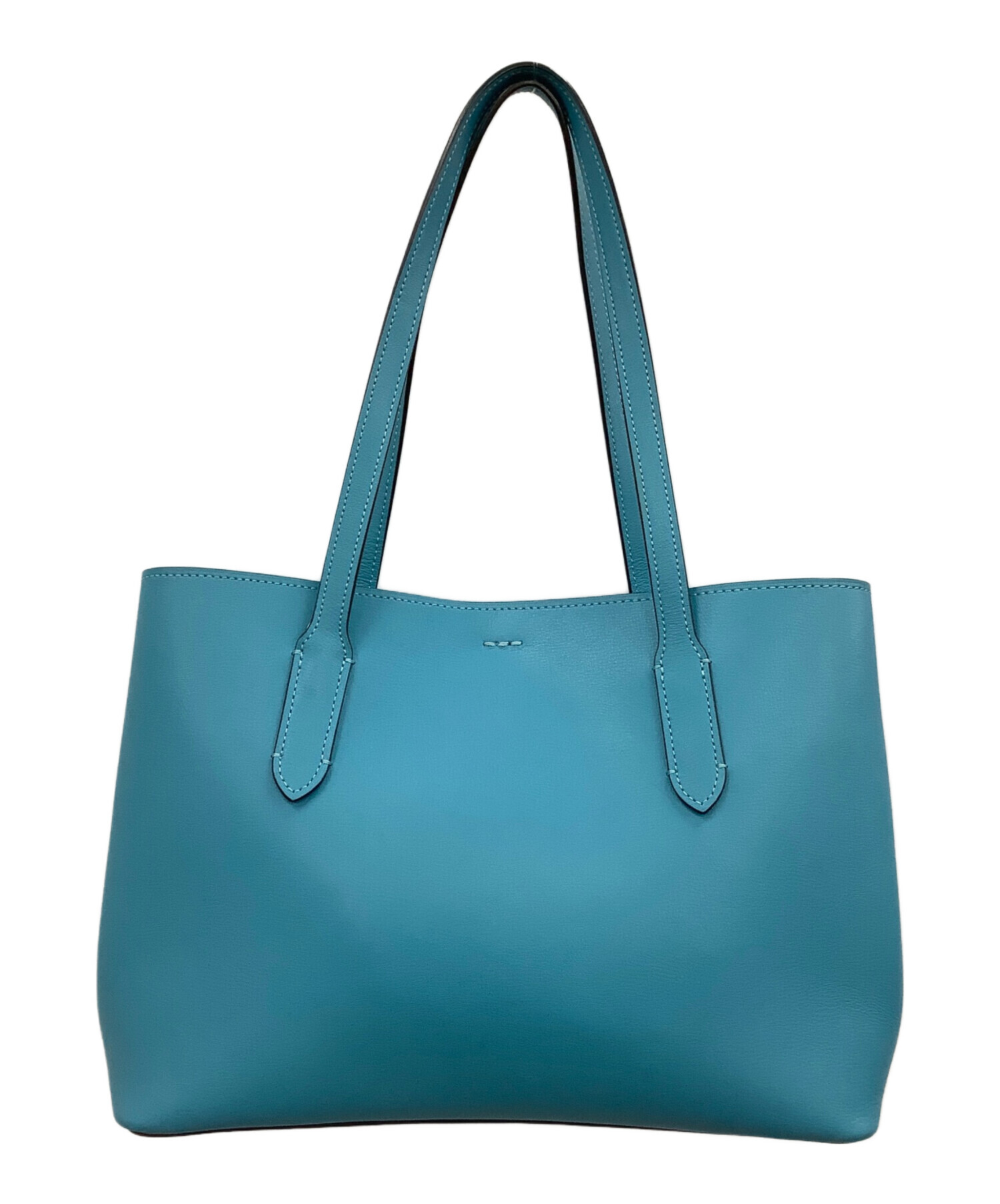 中古・古着通販】COACH (コーチ) トートバッグ スカイブルー サイズ