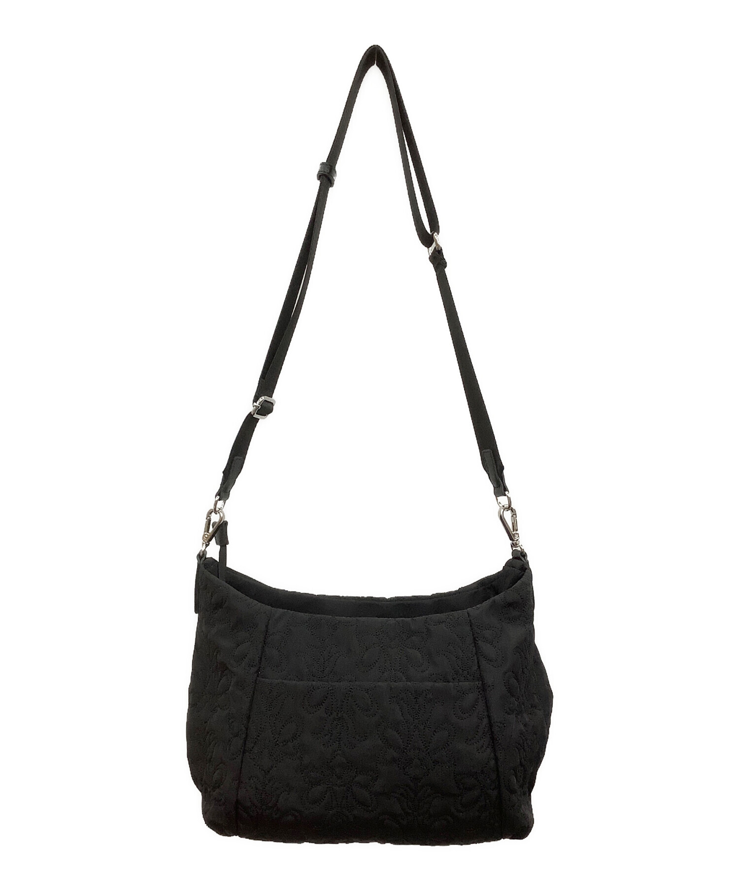 中古・古着通販】ANNA SUI (アナスイ) ショルダーバッグ ブラック 