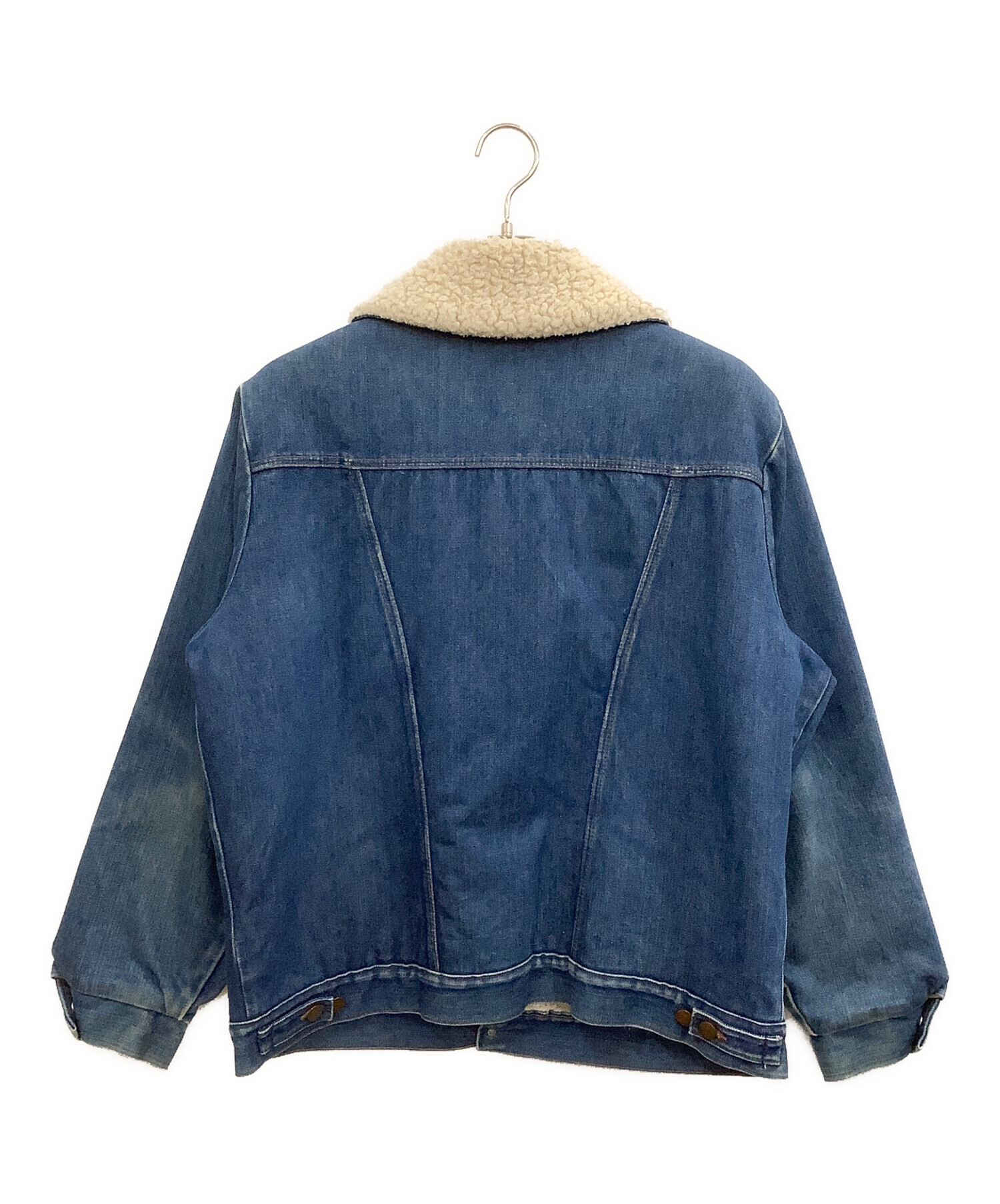 中古・古着通販】Wrangler (ラングラー) ボアランチコート ブルー 
