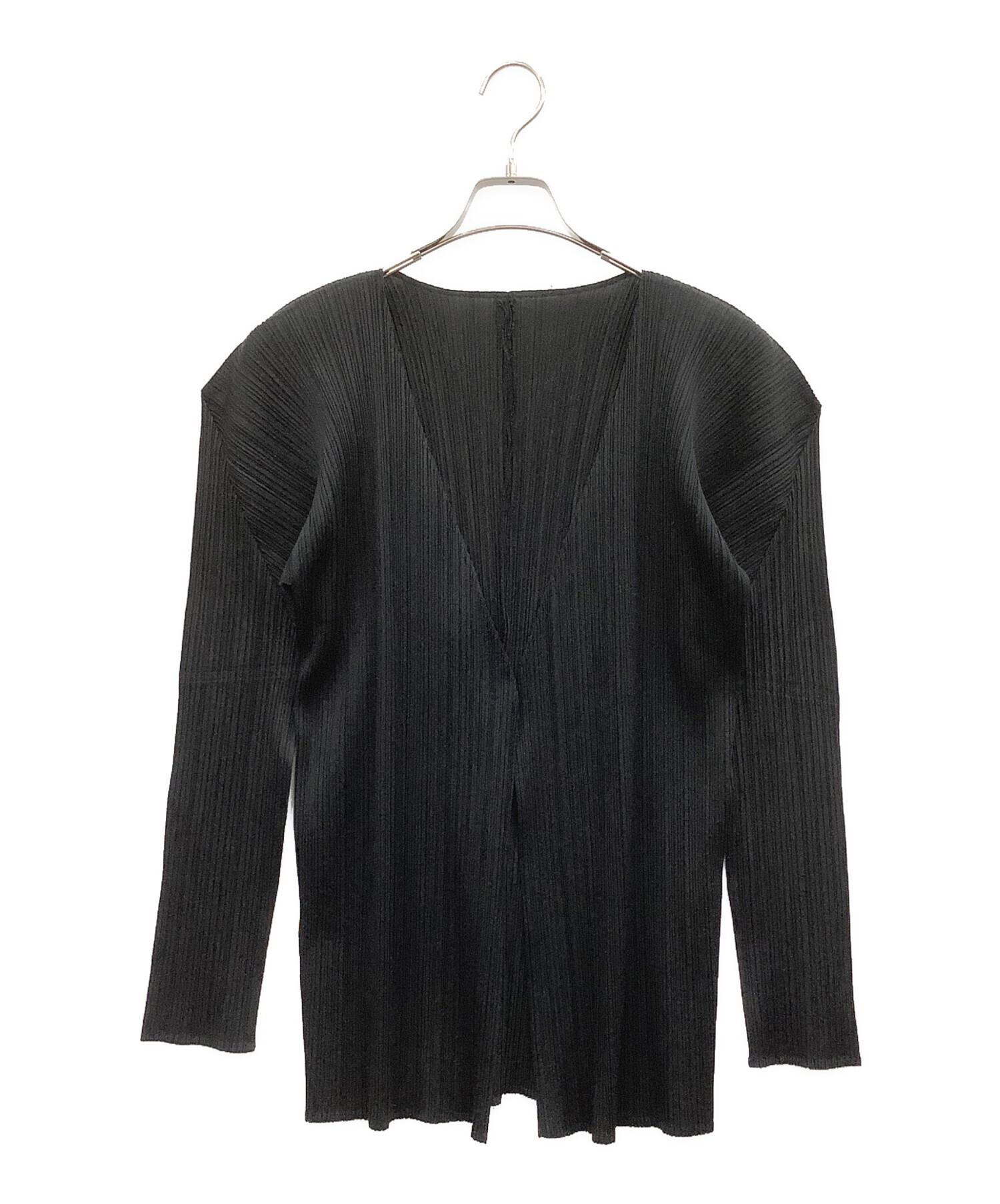 格安 PLEATS PLEASE カーディガン 中古・古着通販】PLEATS PLEASE (プリーツプリーズ) 薄手カーディガン