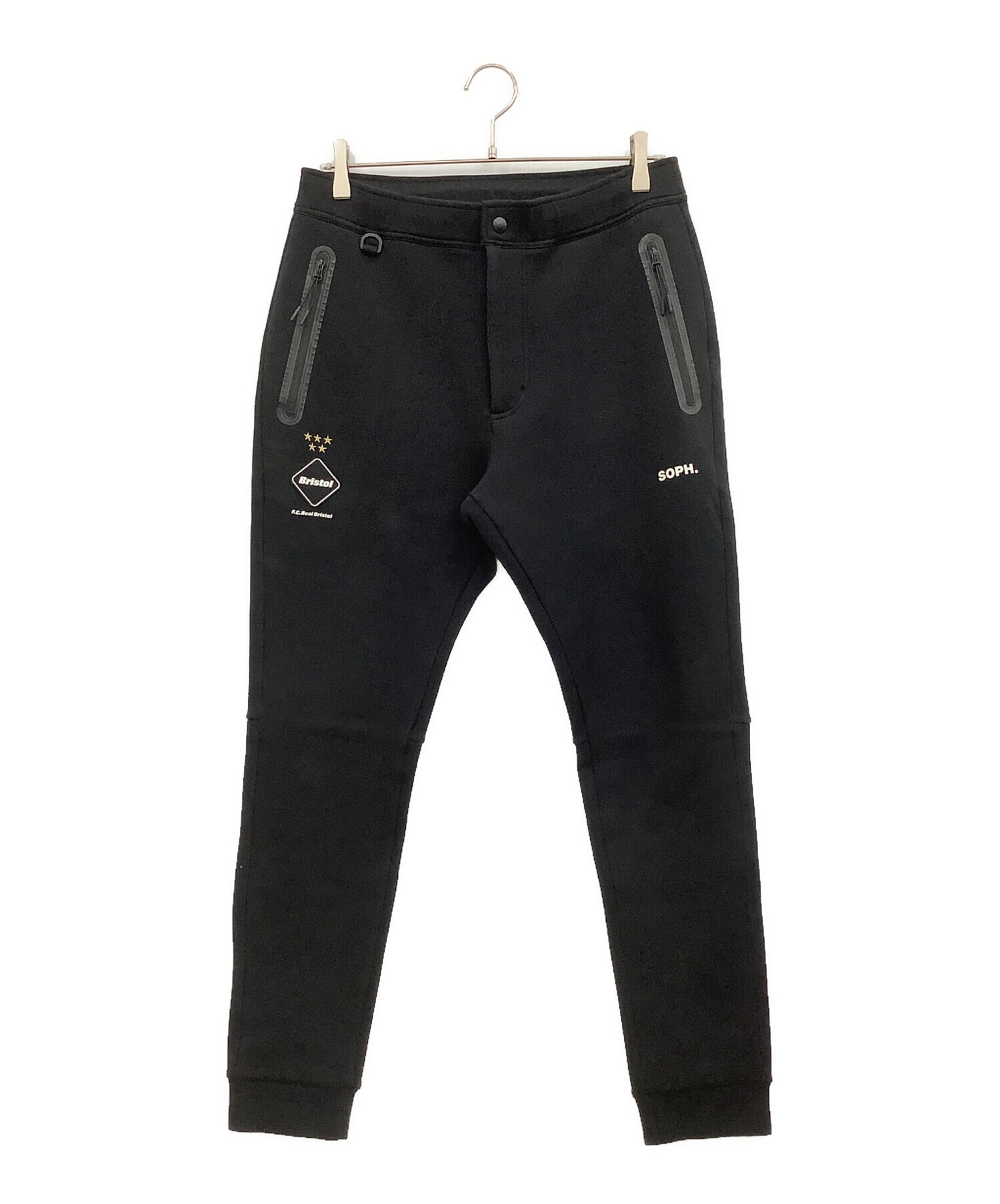 予約早割 FCRB スウェット黒M F.C.R.B ブリストル PDK ロンT フリース 