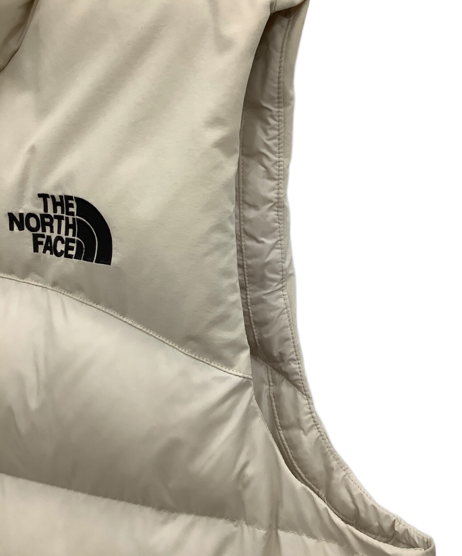 THE NORTH FACE ダウンベスト XL ベージュ 中古・古着通販】THE NORTH FACE (ザ ノース フェイス) ダウンベスト