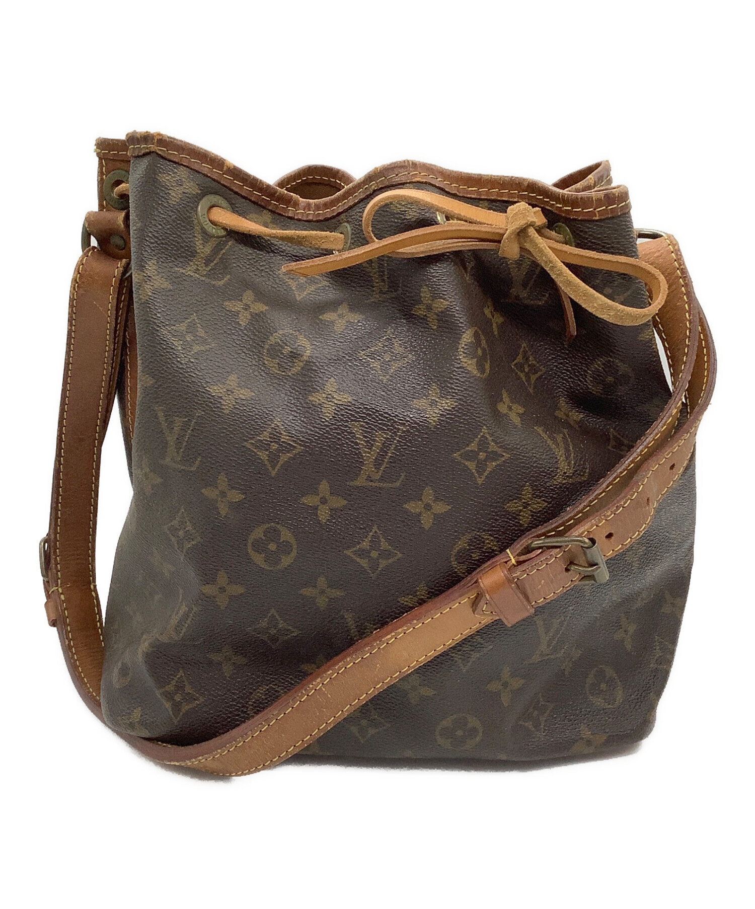 LOUIS VUITTON ルイヴィトン ショルダーバッグ  茶 【古着】【中古】【送料無料】 中古・古着通販】LOUIS VUITTON (ルイ ヴィトン) ショルダーバッグ
