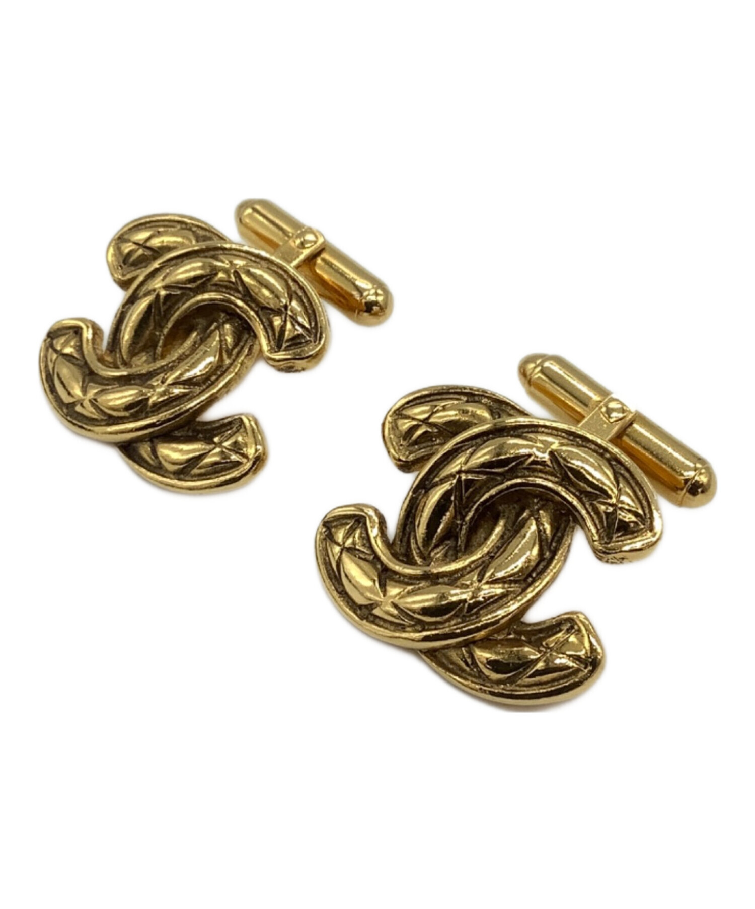 中古・古着通販】CHANEL (シャネル) カフス ゴールド(カラー) サイズ