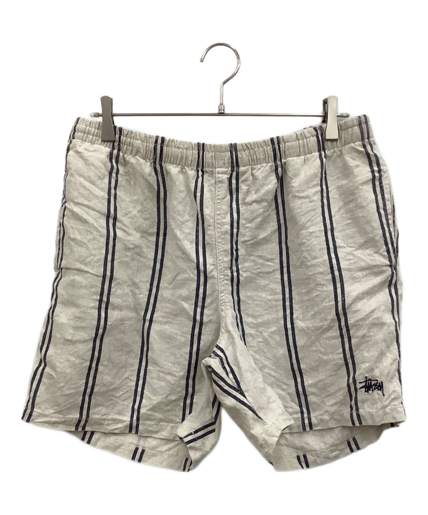 中古・古着通販】stussy (ステューシー) ハーフパンツ ベージュ サイズ