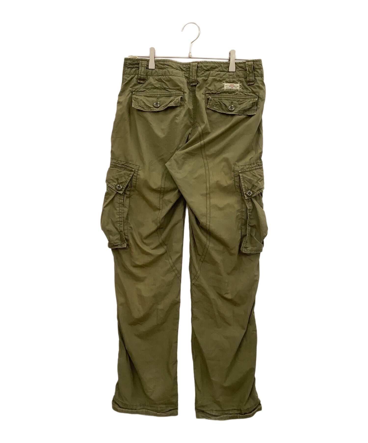 【中古】Polo　Classic　税込 中古・古着通販】POLO JEANS (ポロジーンズ) カーゴパンツ オリーブ