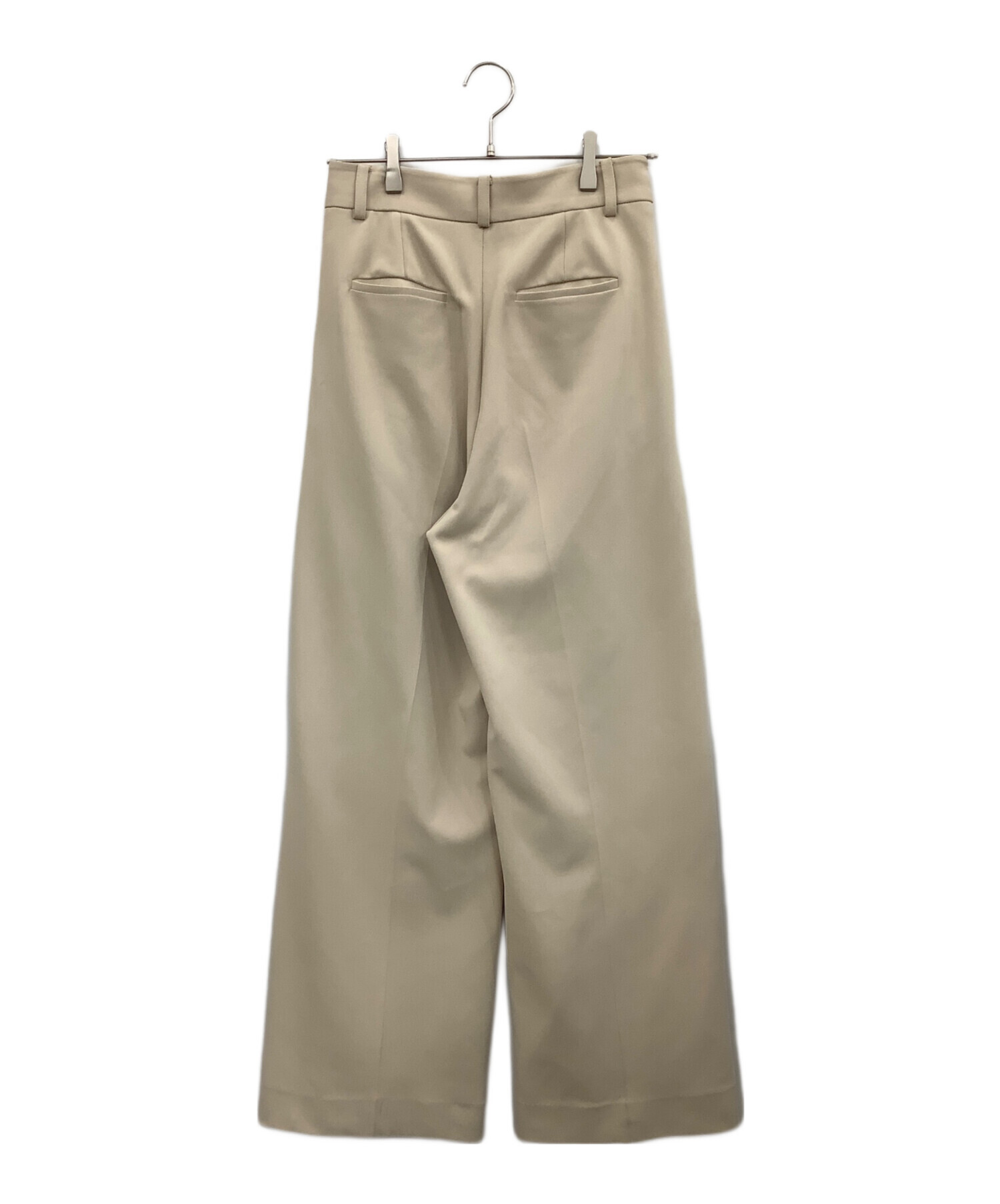 中古・古着通販】TODAYFUL (トゥデイフル) タックパンツ ベージュ
