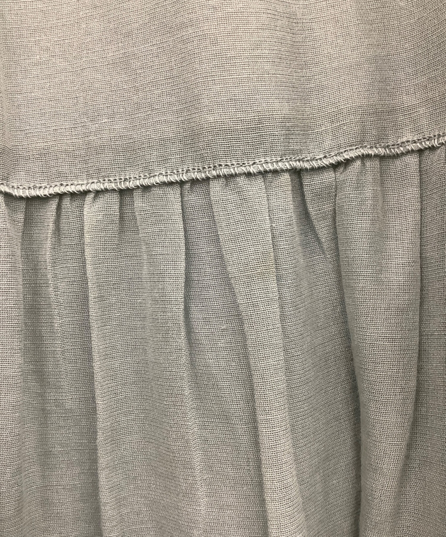 中古・古着通販】FOXEY (フォクシー) スカート グレー サイズ:42