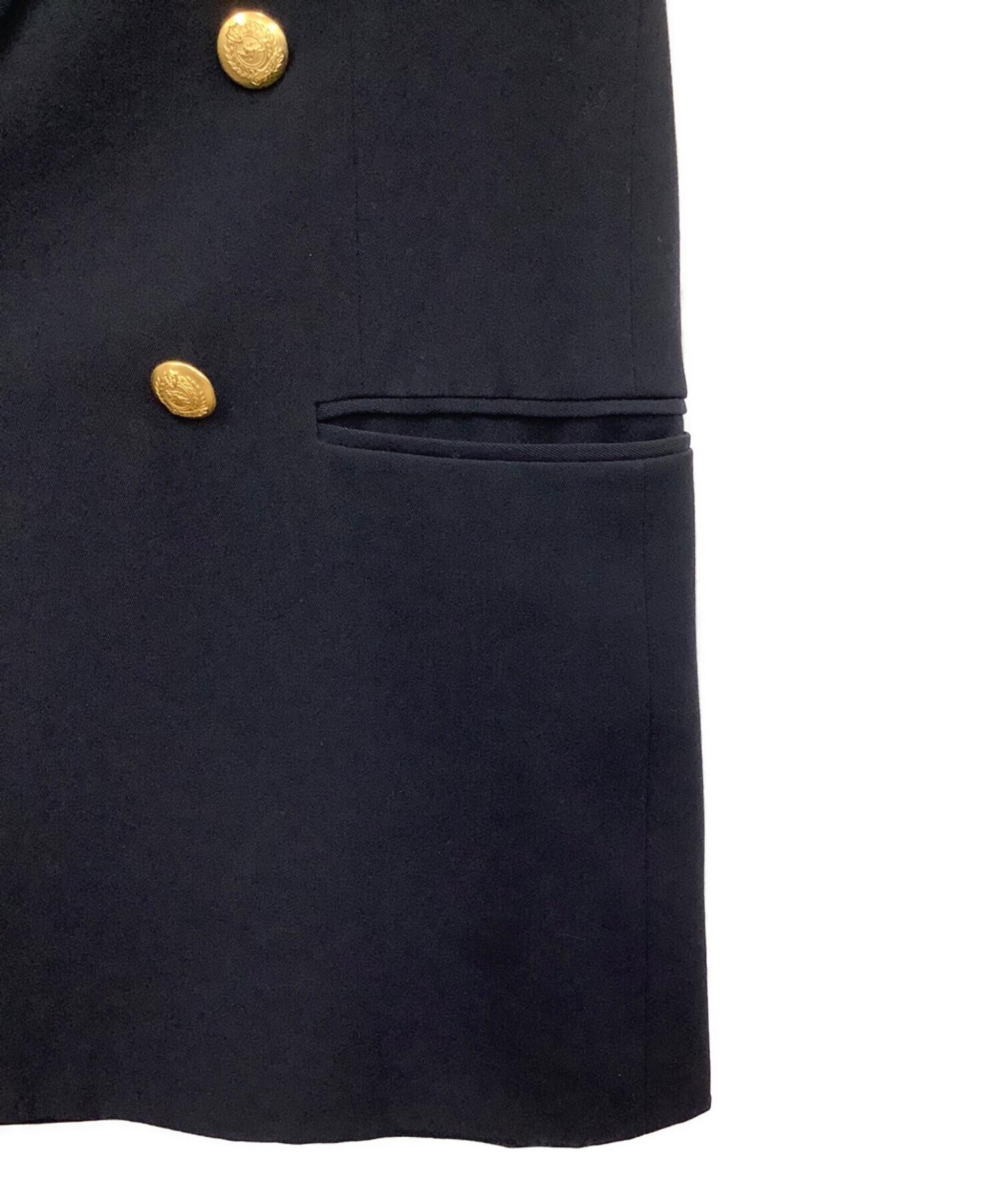 BURBERRY ネイビー ダブルブレスト ジャケット 中古・古着通販】Burberry's (バーバリーズ) 金釦ダブルブレスト