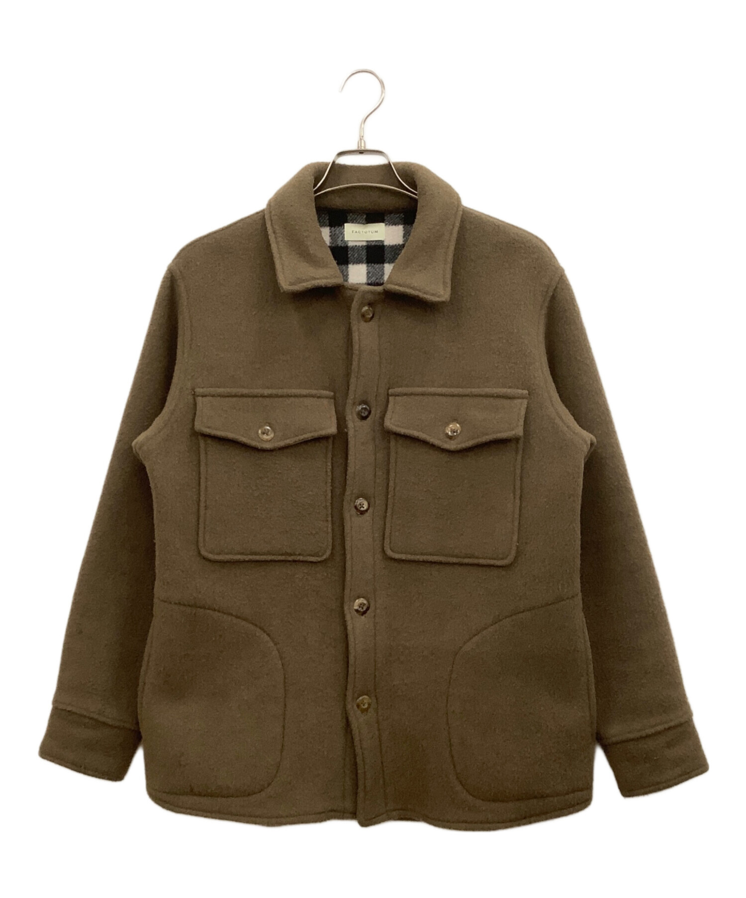 00s archive M メンズ ジャケット ウール 中綿 チェック GAP OLD 楽天市場】00s 海外製 古着 ウールジャケット オーバーサイズ ブラウン ジャケット・アウター