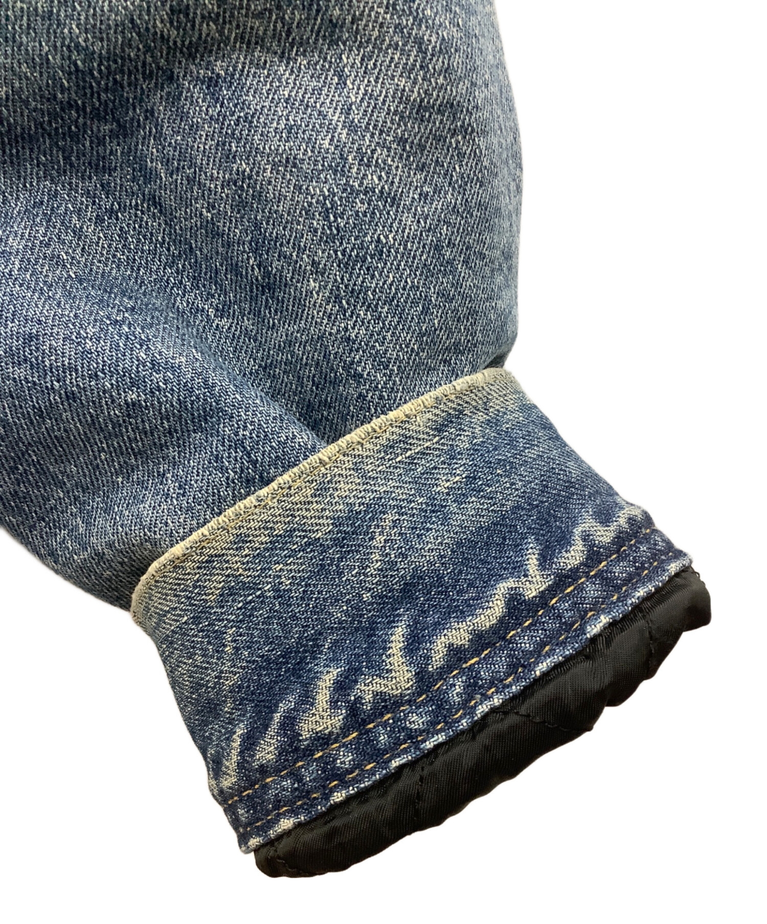中古・古着通販】LEE (リー) デニムジャケット ブルー サイズ:XL
