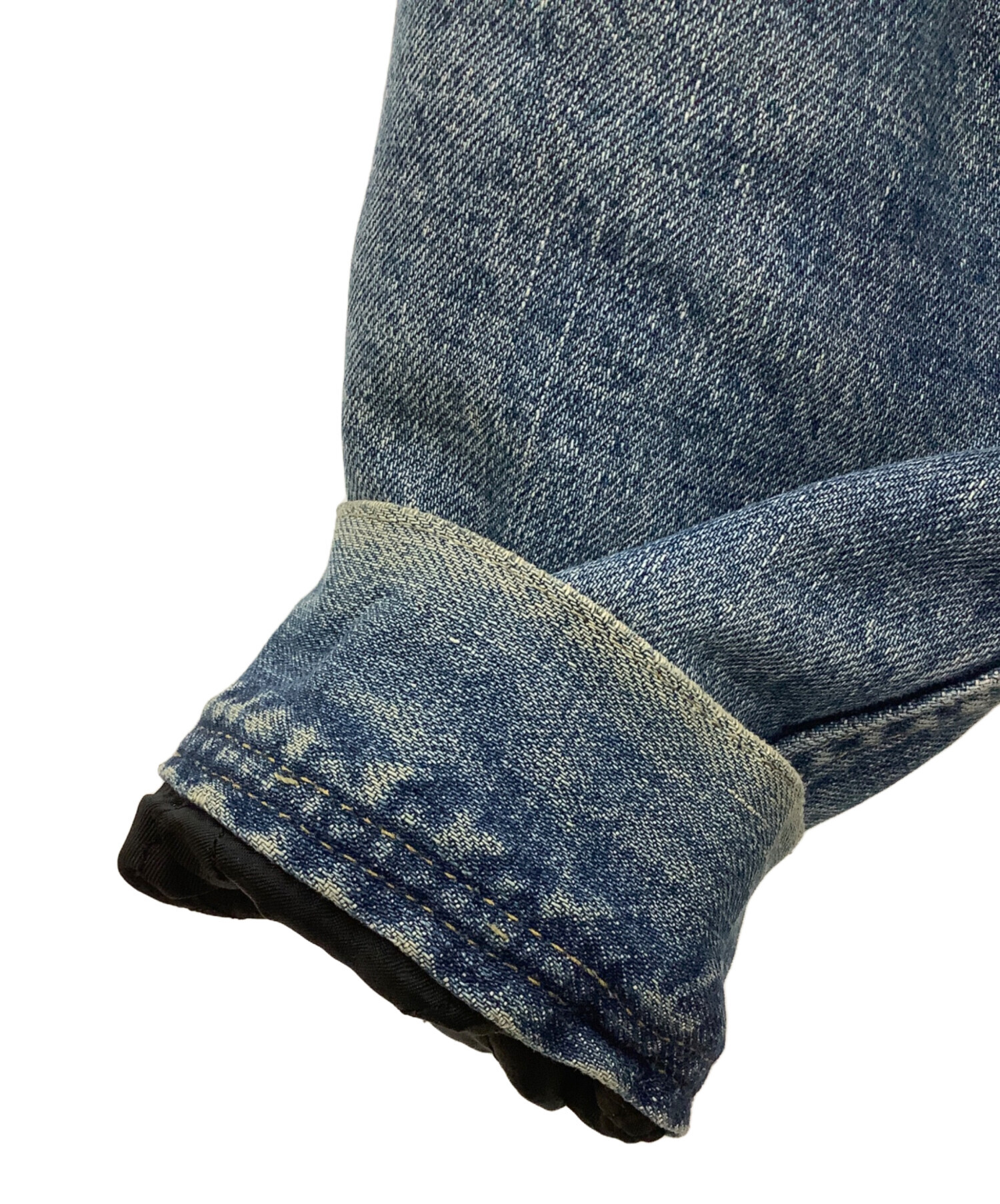 中古・古着通販】LEE (リー) デニムジャケット ブルー サイズ:XL