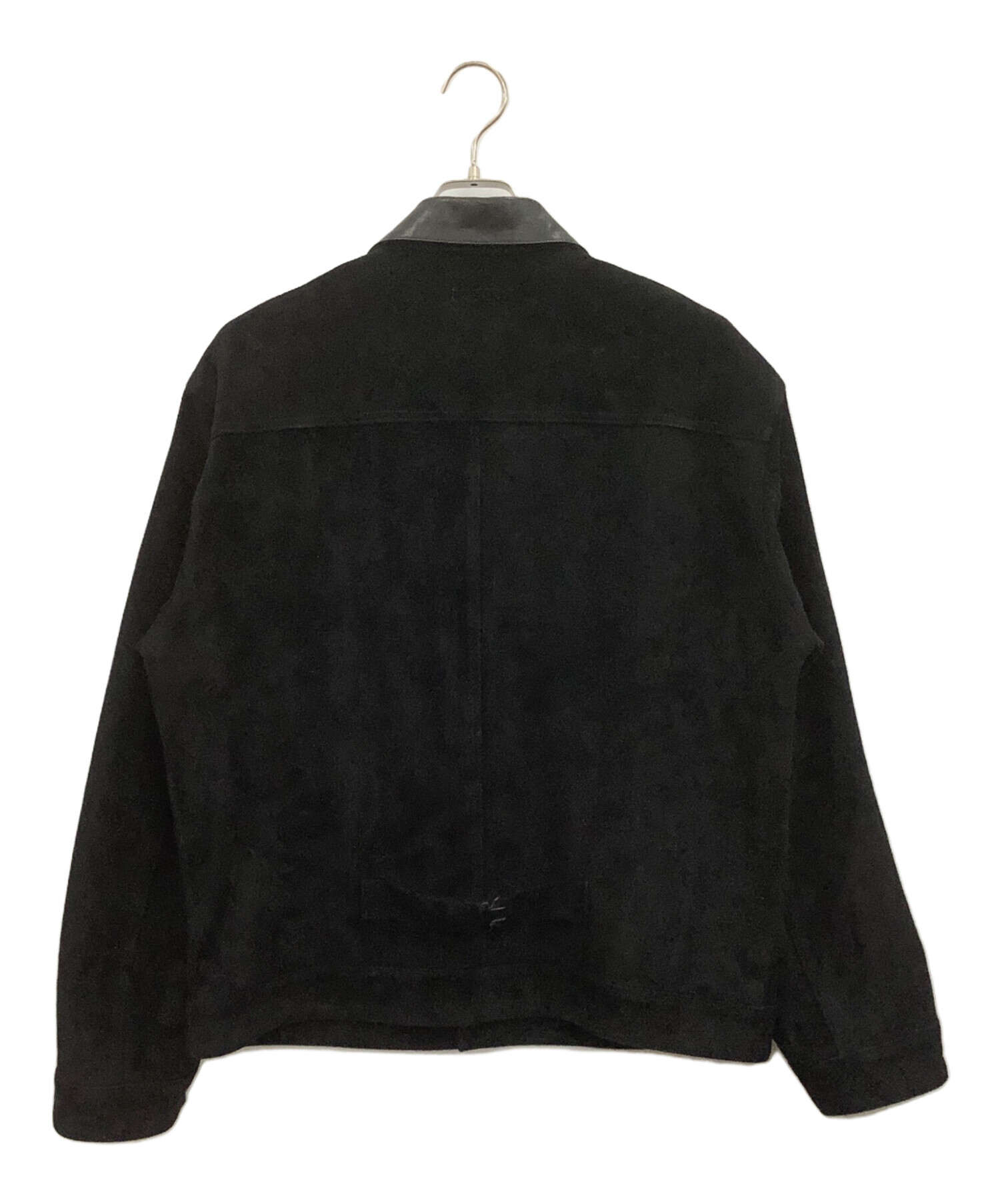 中古・古着通販】LIDnM (リドム) Goat Suede Type 1st JKT ブラック
