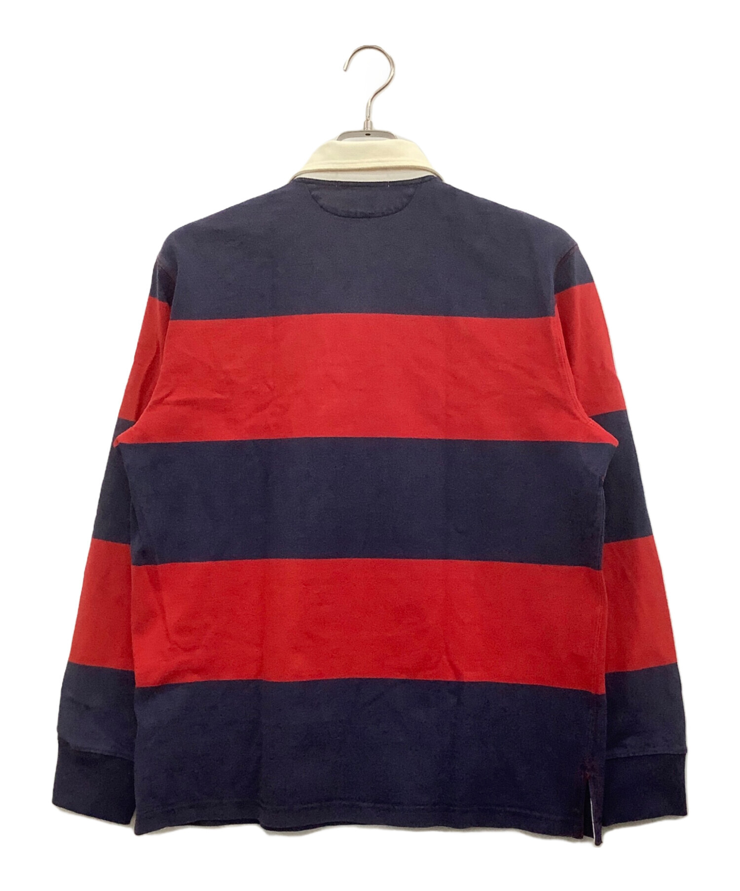 Ralph Lauren ネイビー/レッド ポロシャツ　長袖 swag y2k 中古・古着通販】POLO RALPH LAUREN (ポロ・ラルフローレン