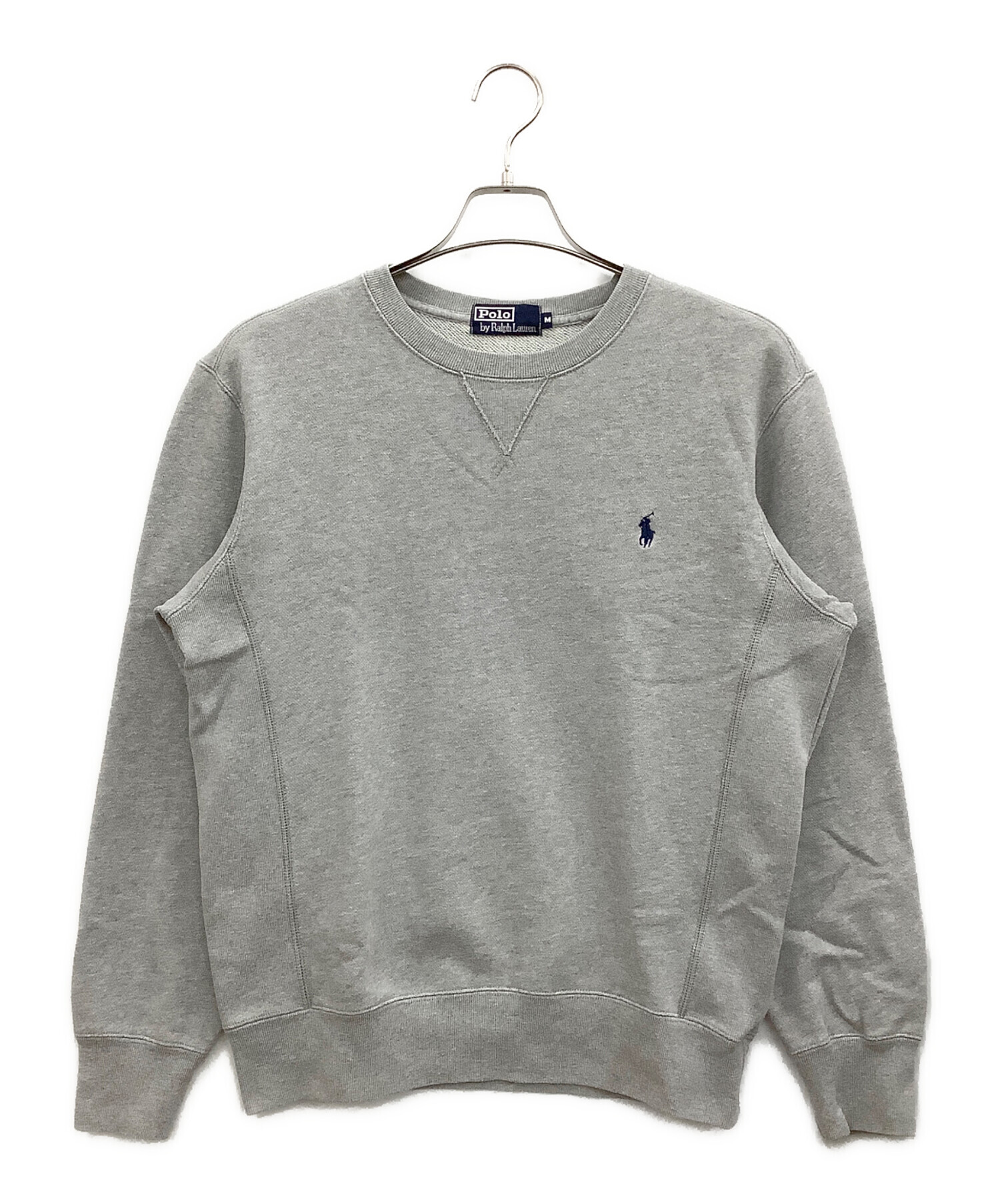 コーマックポロ　グレー　Mサイズ　新品未使用 中古・古着通販】POLO RALPH LAUREN (ポロ・ラルフローレン) クルー
