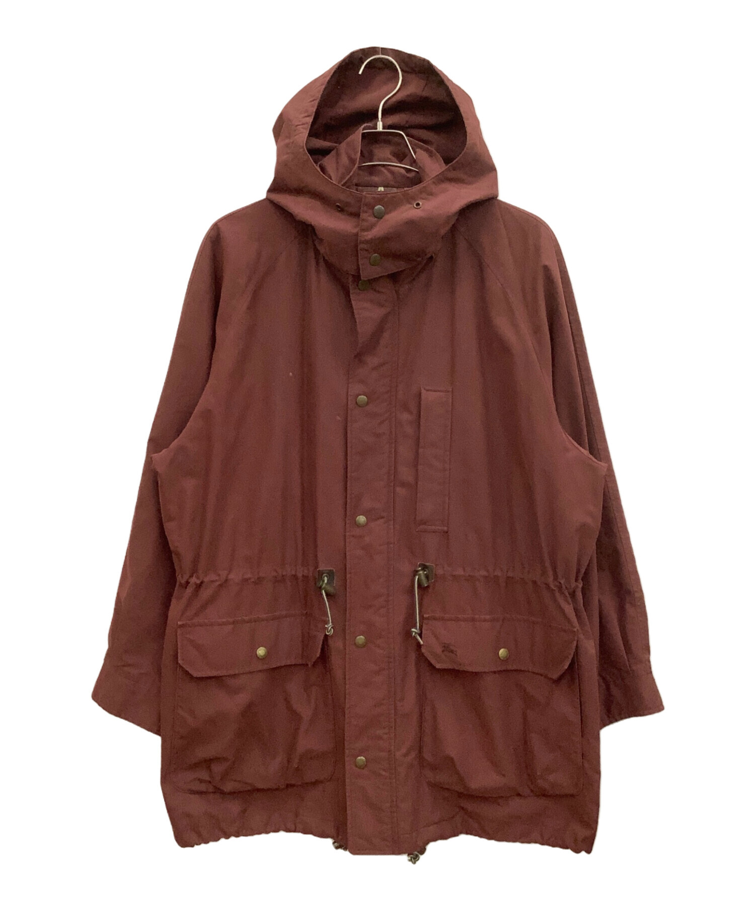 【Burberry London】ライナー付フーデッドコート レッド 中古・古着通販】Burberry's (バーバリー) フーデッドジャケット