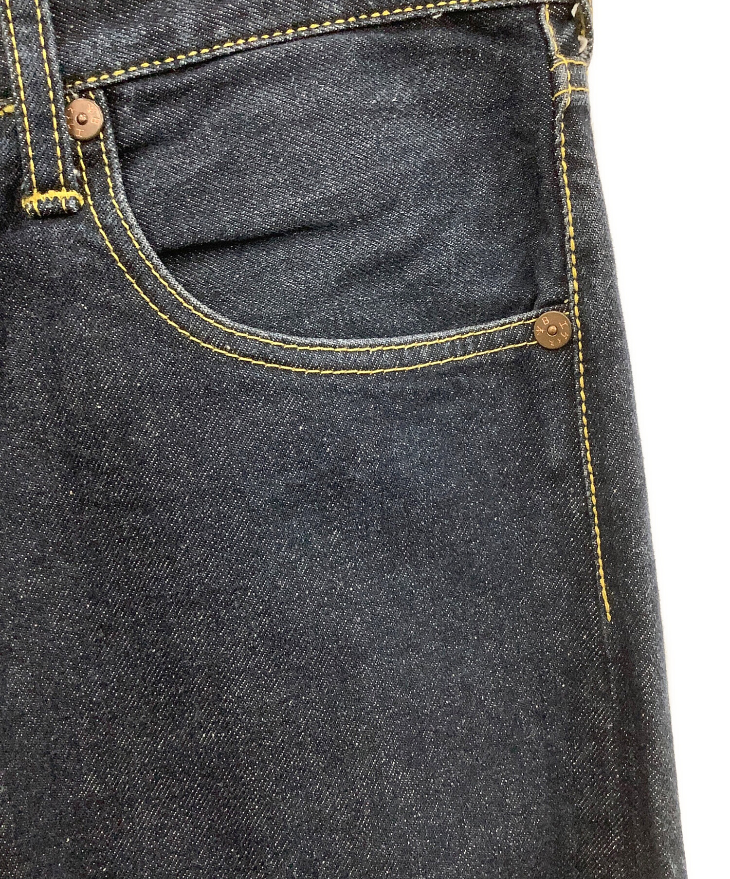 中古・古着通販】EVISU (エヴィス) デニムパンツ インディゴ サイズ:32