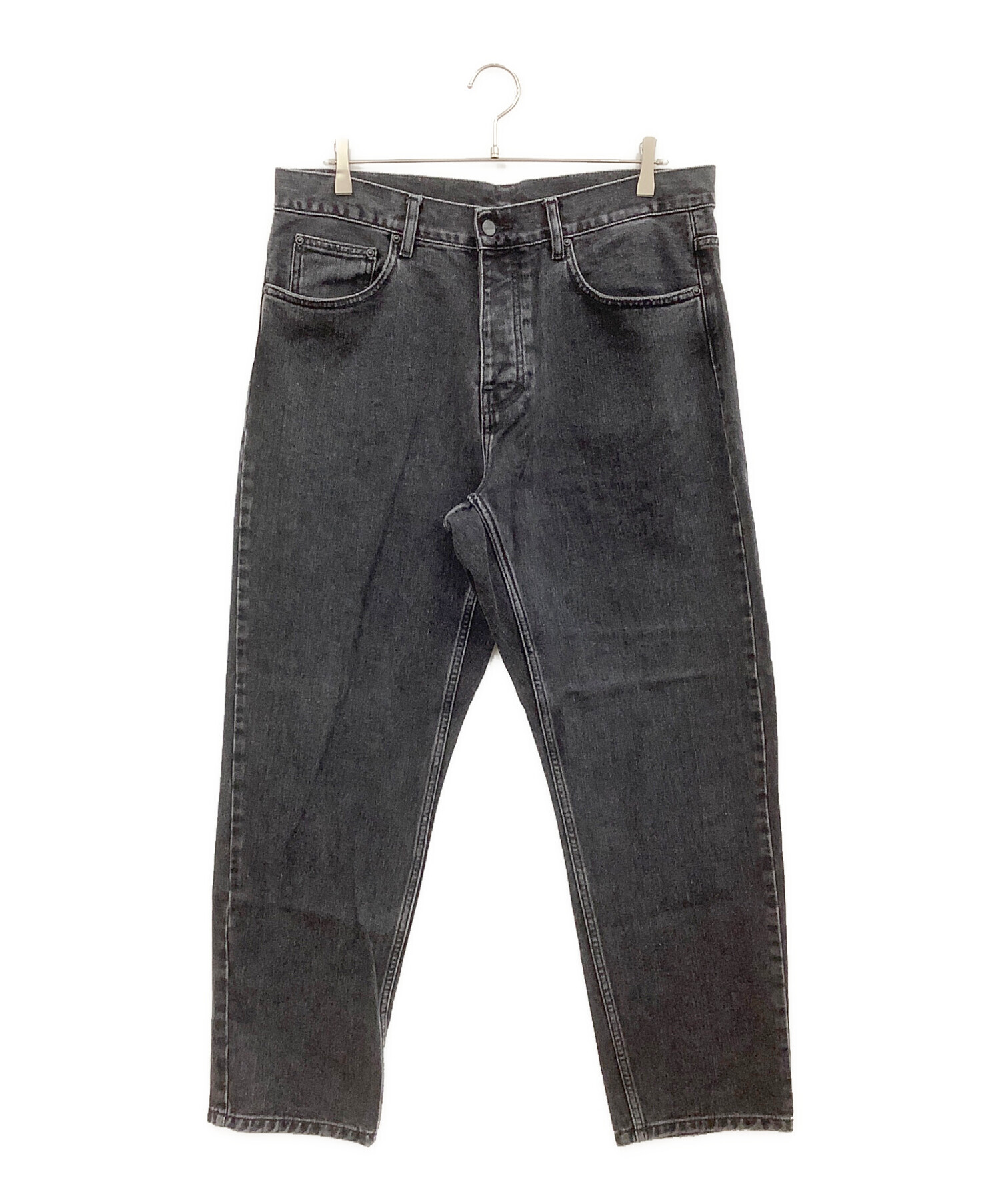 中古・古着通販】CarHartt (カーハート) デニムパンツ ブラック サイズ