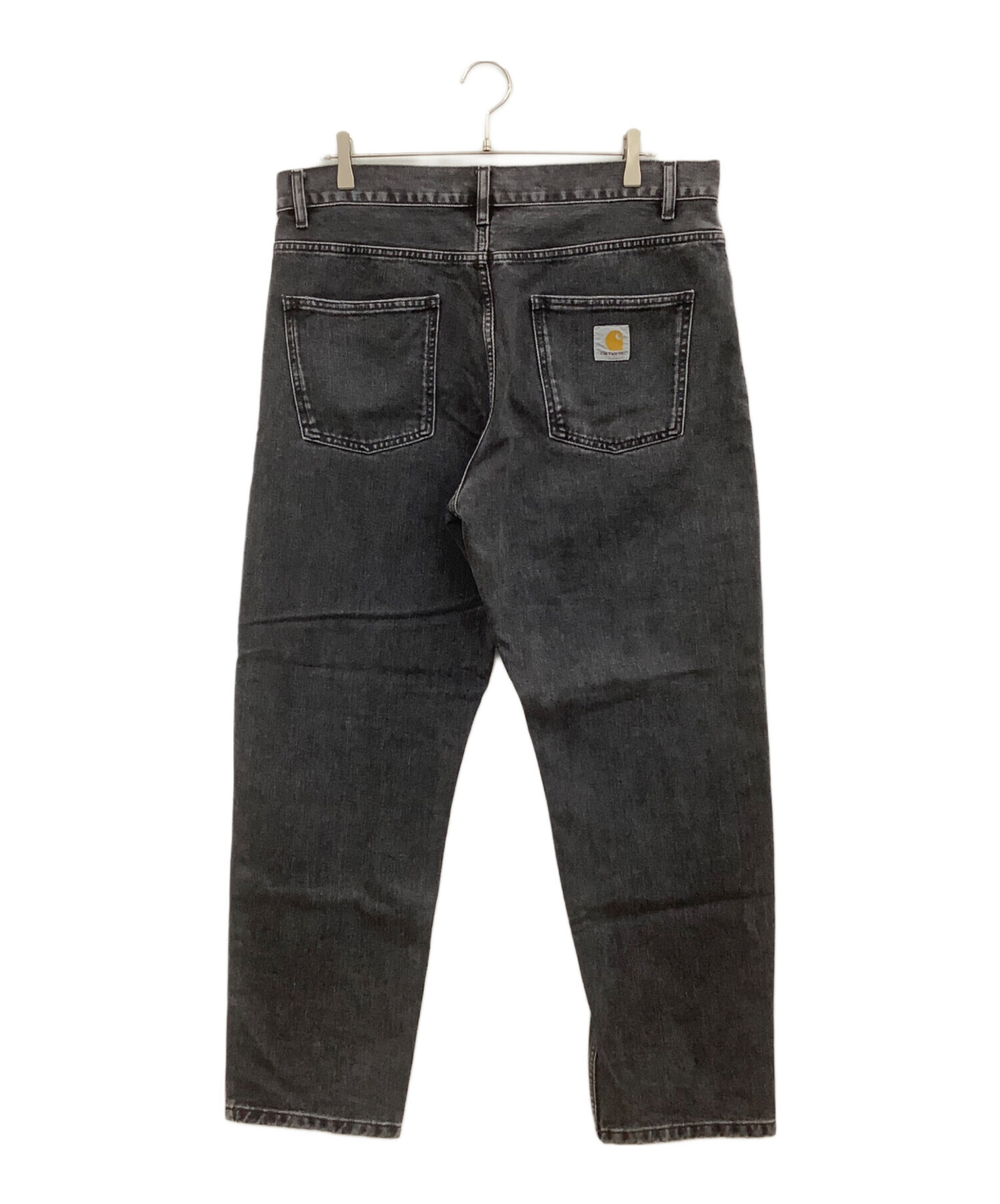 希少　Carhartt ブラックデニムパンツ 中古・古着通販】CarHartt (カーハート) デニムパンツ ブラック サイズ